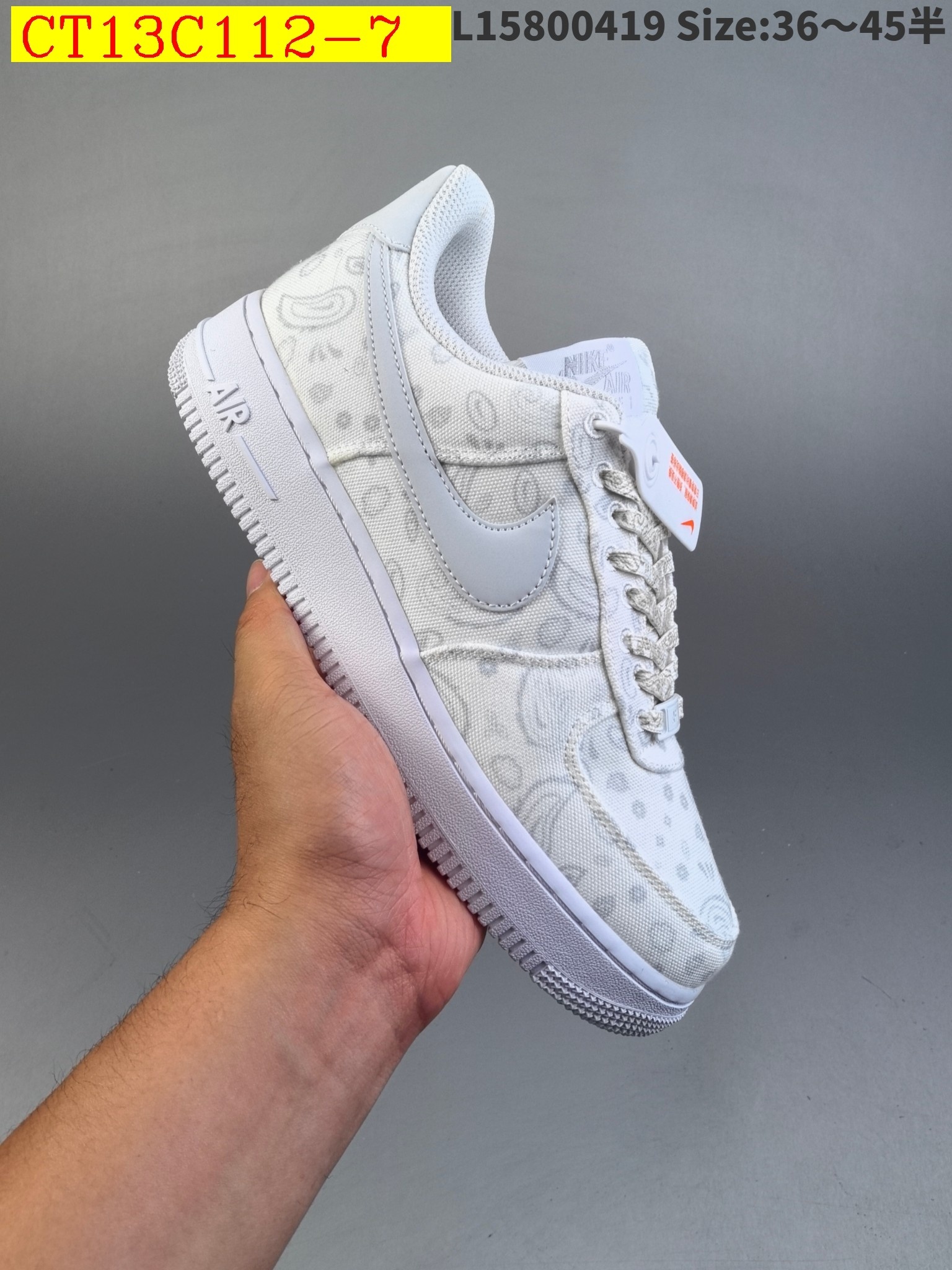 41$ new_dh NIke Air Force 1 '07 SIZE 36-45 91564023697 CT13C112 gallery