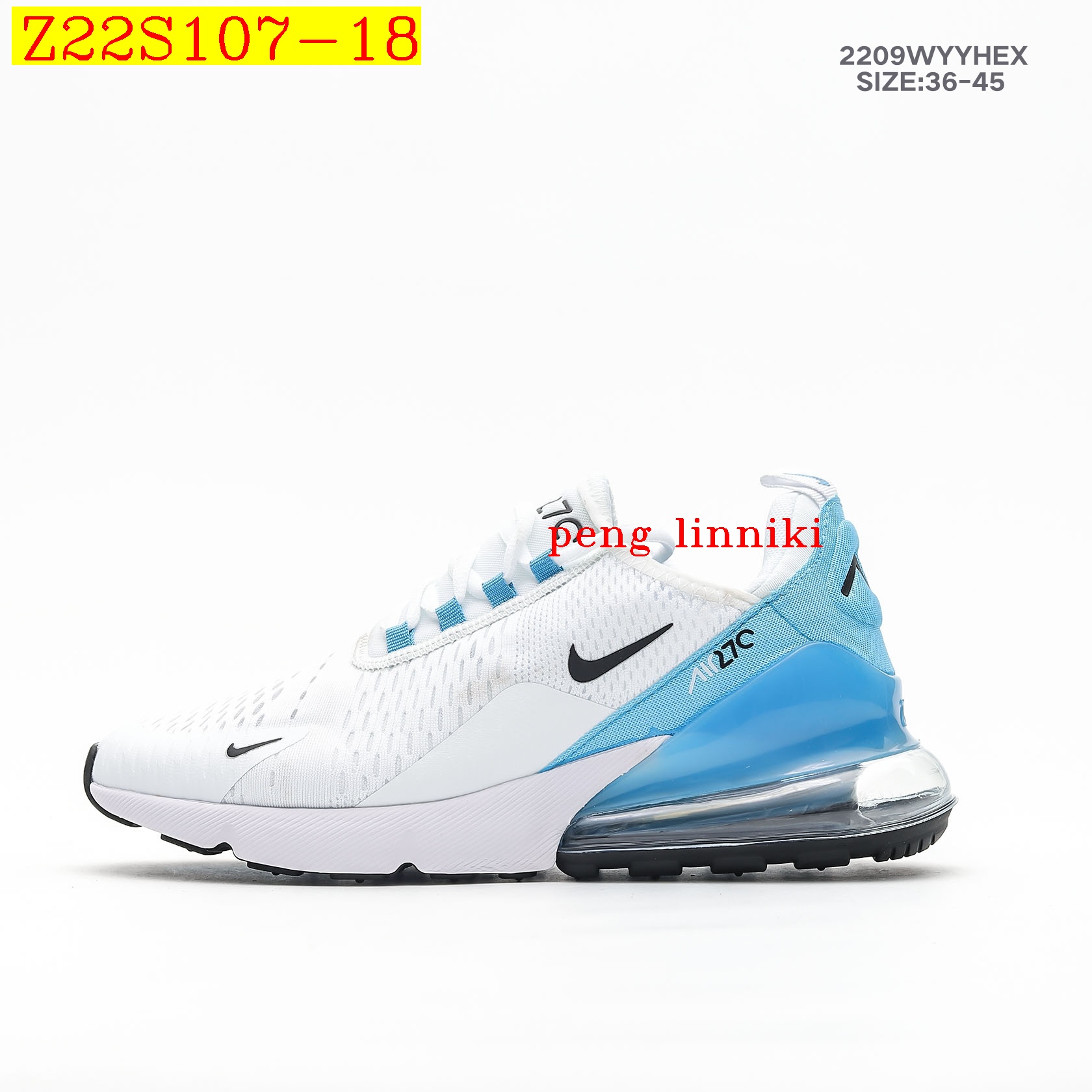 41$ new_dh Nike Air Max 270 92100023892 SIZE 36-45 Z22S107 gallery