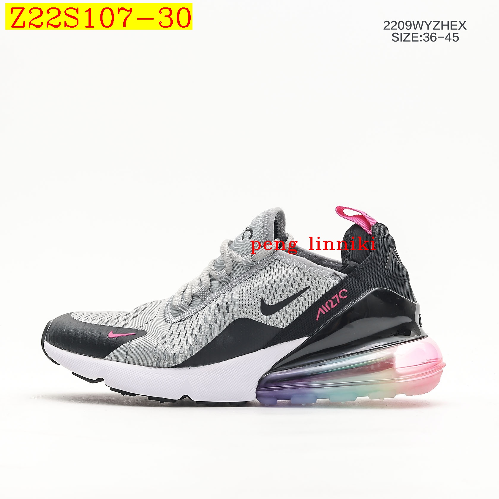 41$ new_dh Nike Air Max 270 92100023892 SIZE 36-45 Z22S107 gallery