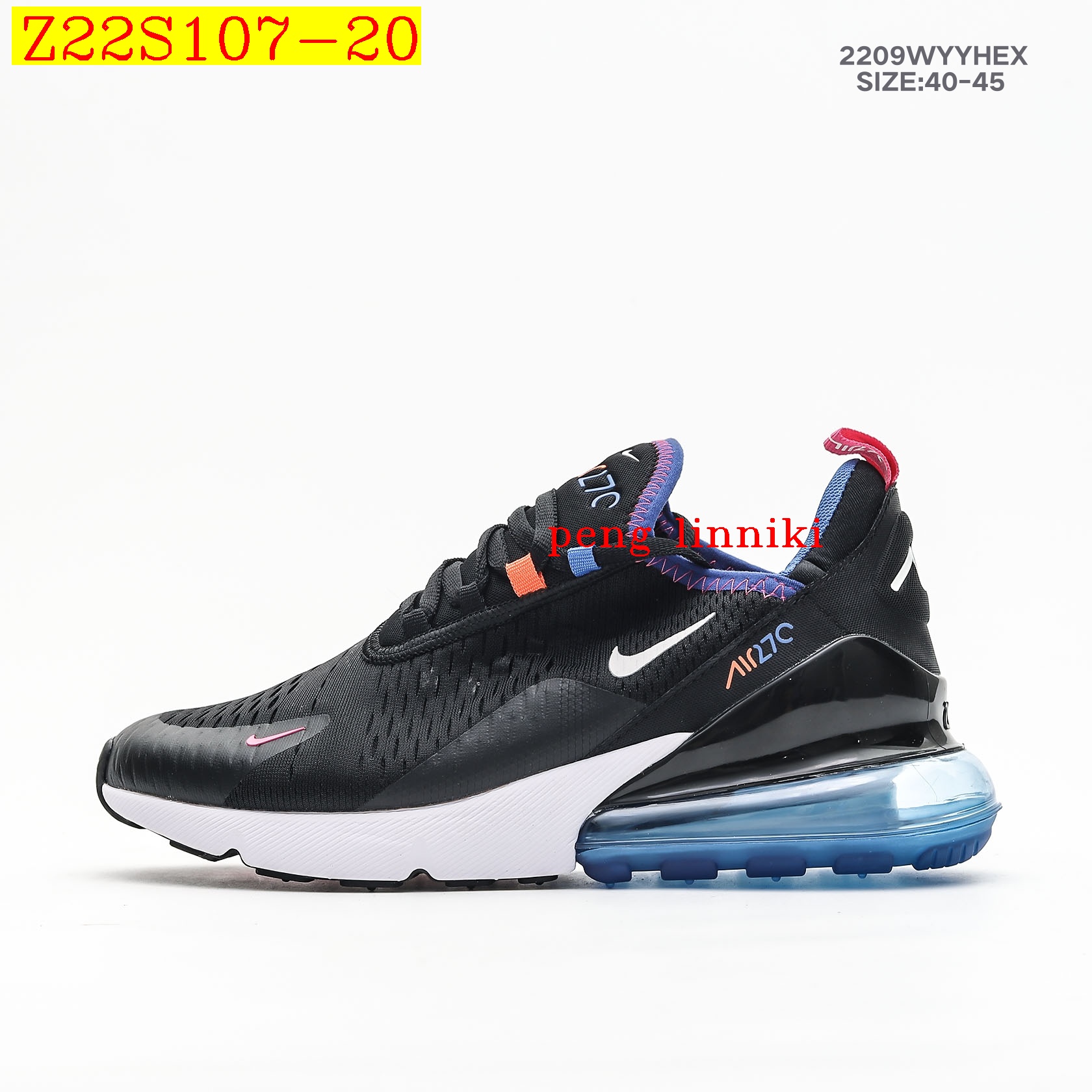 41$ new_dh Nike Air Max 270 92100023892 SIZE 36-45 Z22S107 gallery
