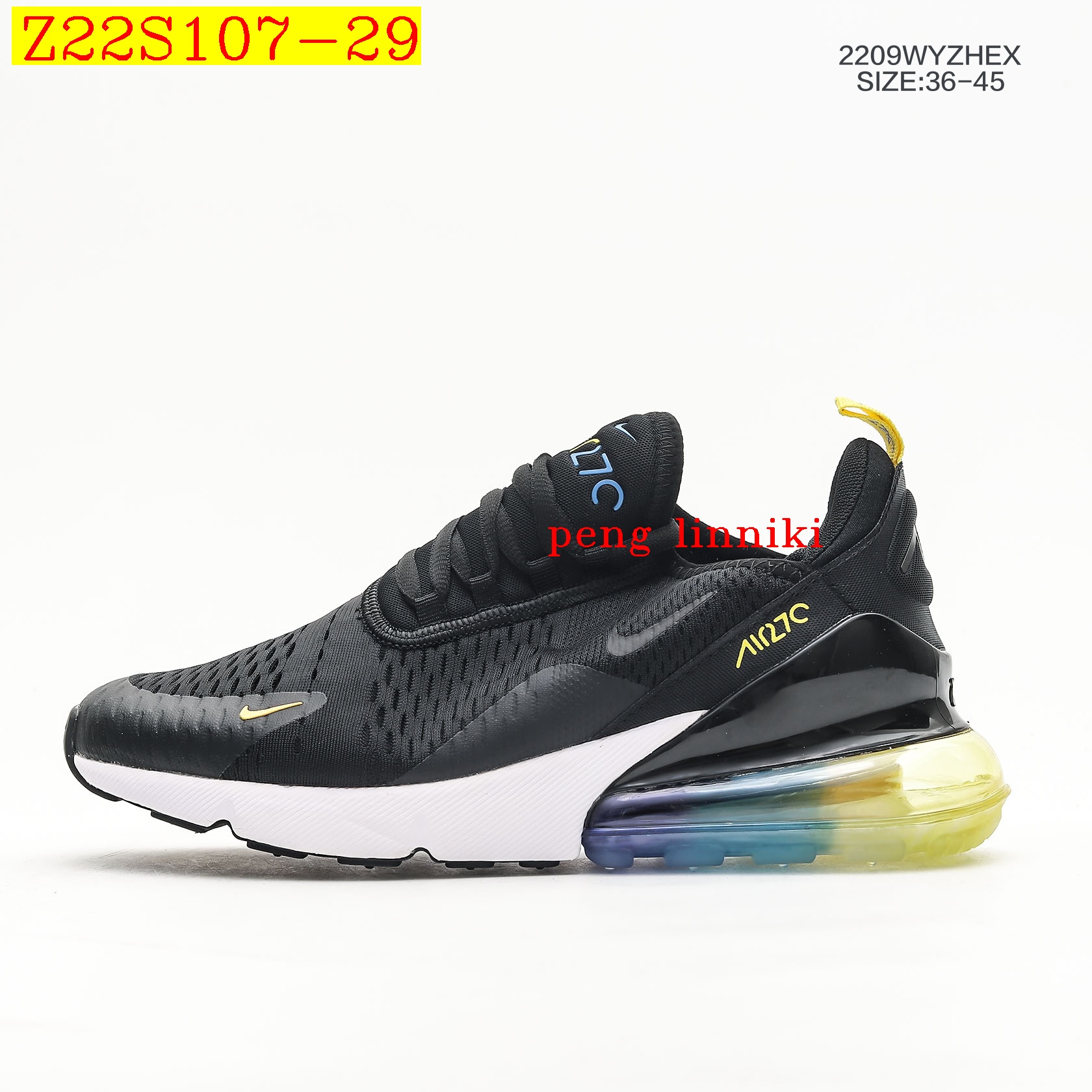41$ new_dh Nike Air Max 270 92100023892 SIZE 36-45 Z22S107 gallery