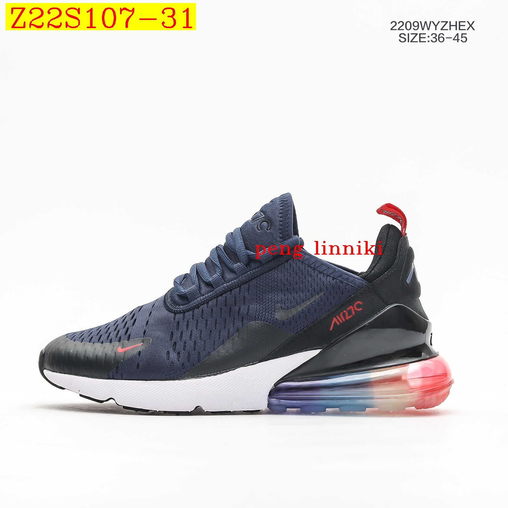 41$ new_dh Nike Air Max 270 92100023892 SIZE 36-45 Z22S107 gallery