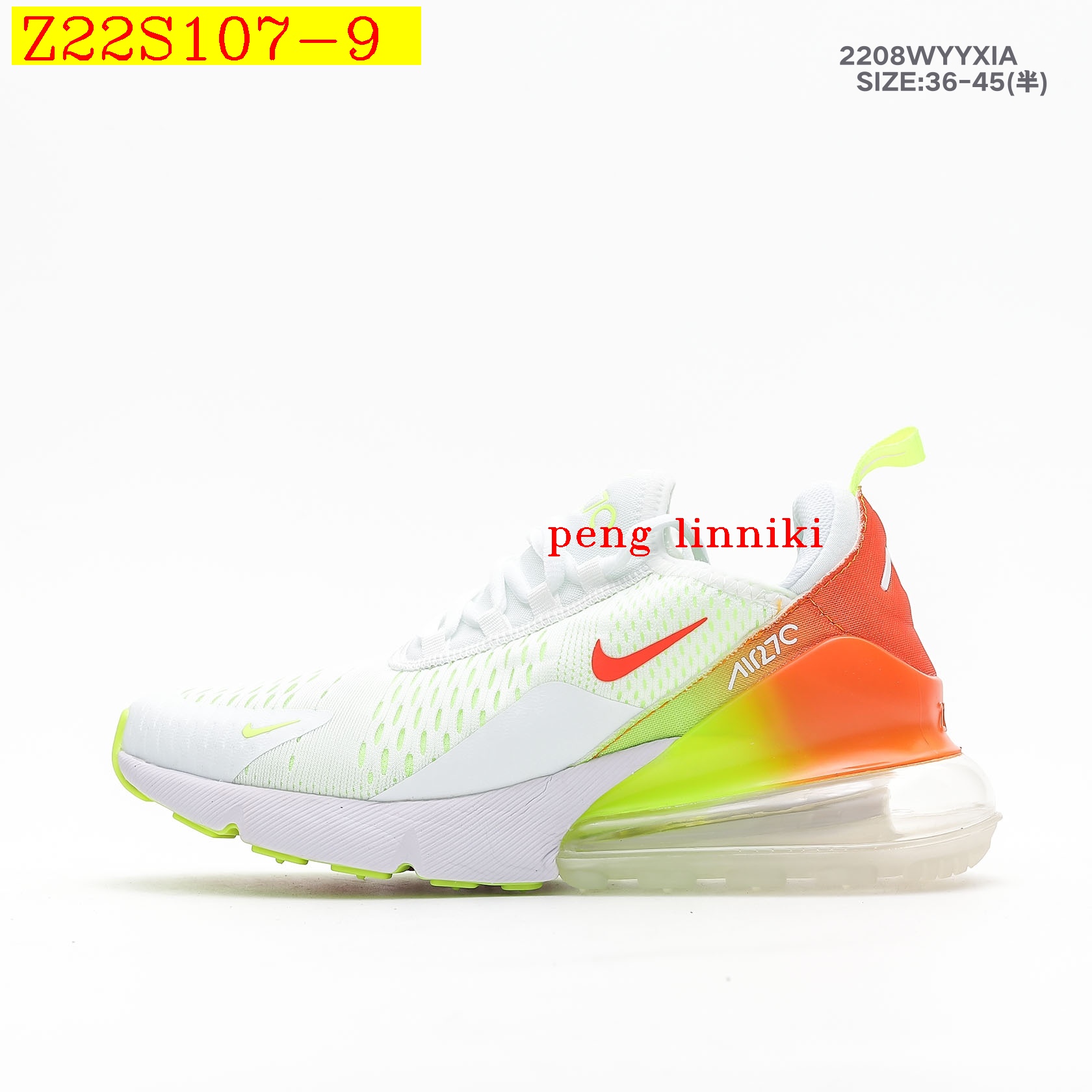 41$ new_dh Nike Air Max 270 92100023892 SIZE 36-45 Z22S107 gallery