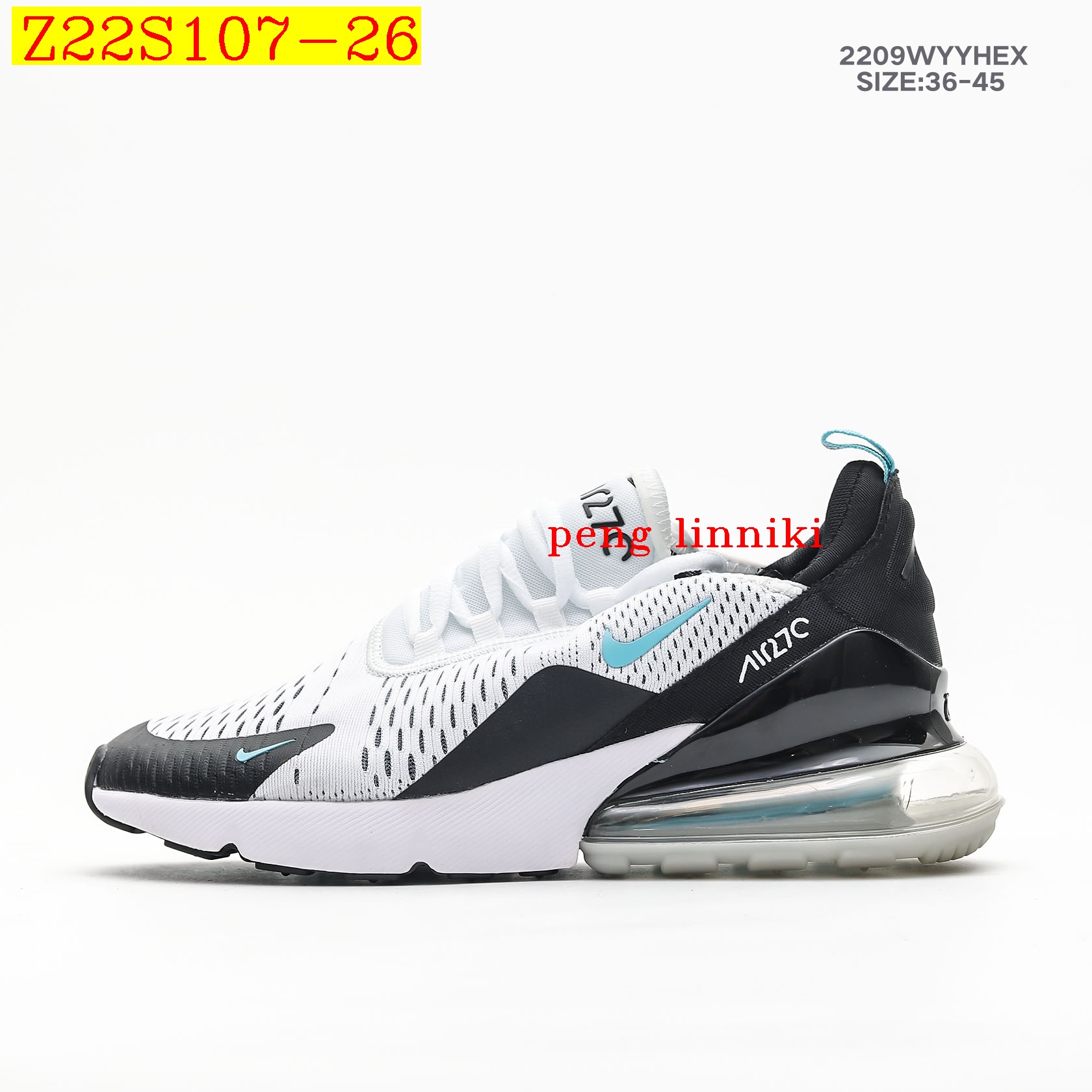 41$ new_dh Nike Air Max 270 92100023892 SIZE 36-45 Z22S107 gallery