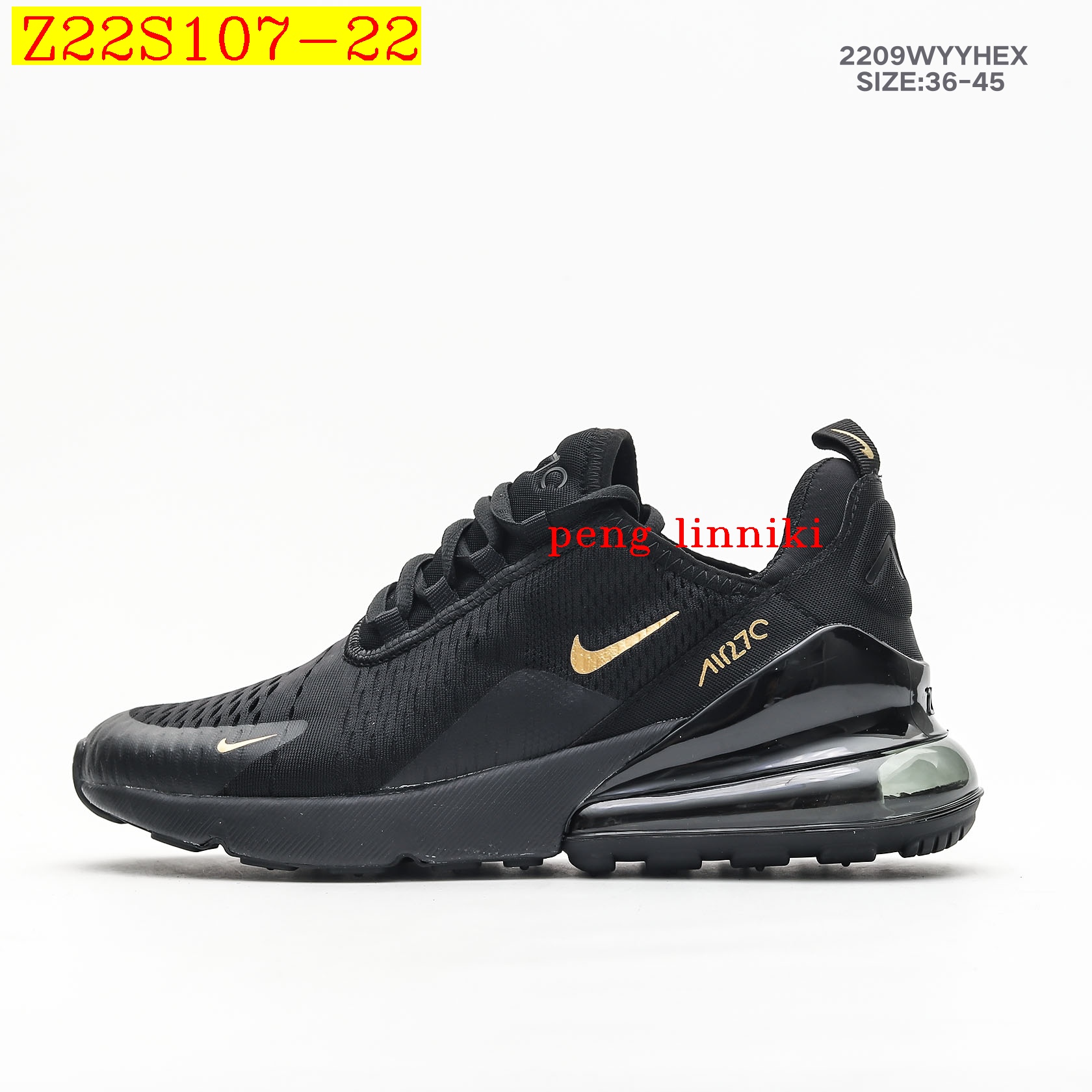 41$ new_dh Nike Air Max 270 92100023892 SIZE 36-45 Z22S107 gallery