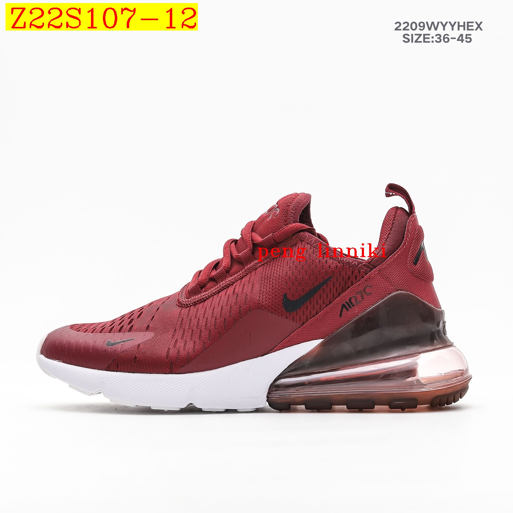 41$ new_dh Nike Air Max 270 92100023892 SIZE 36-45 Z22S107 gallery