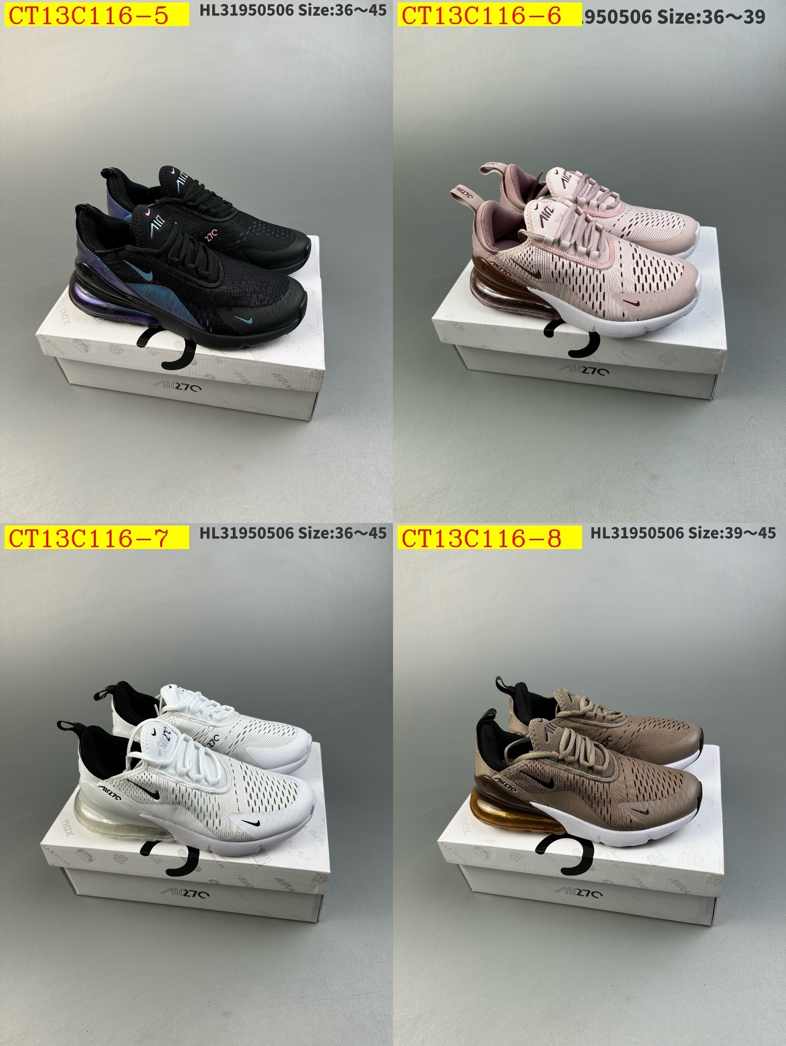 41$ new_dh Nike Air Max 270 SIZE 39-45 51298023698 CT13C116 gallery