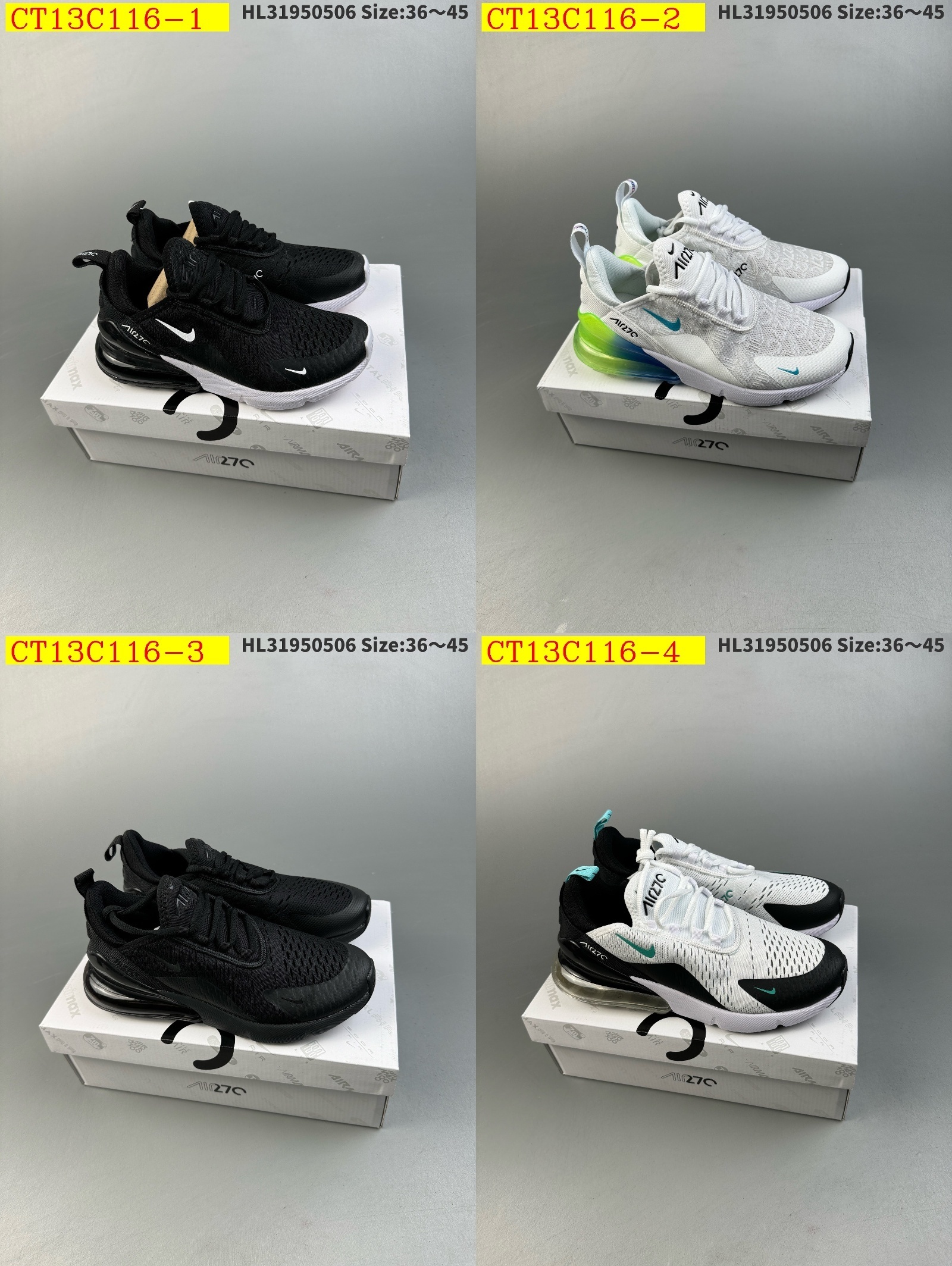 41$ new_dh Nike Air Max 270 SIZE 39-45 51298023698 CT13C116 gallery