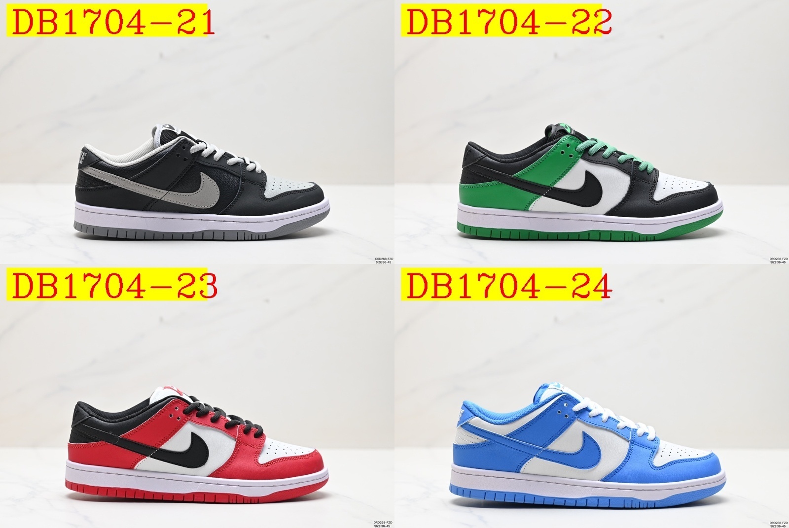 41$ new_dh Nike SB Dunk Low SIZE 36-45 91584023790 DB1704 gallery