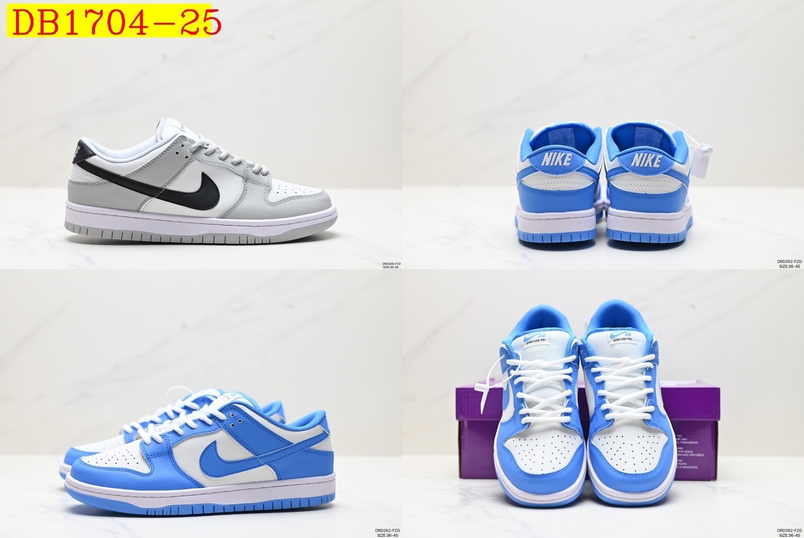 41$ new_dh Nike SB Dunk Low SIZE 36-45 91584023790 DB1704 gallery