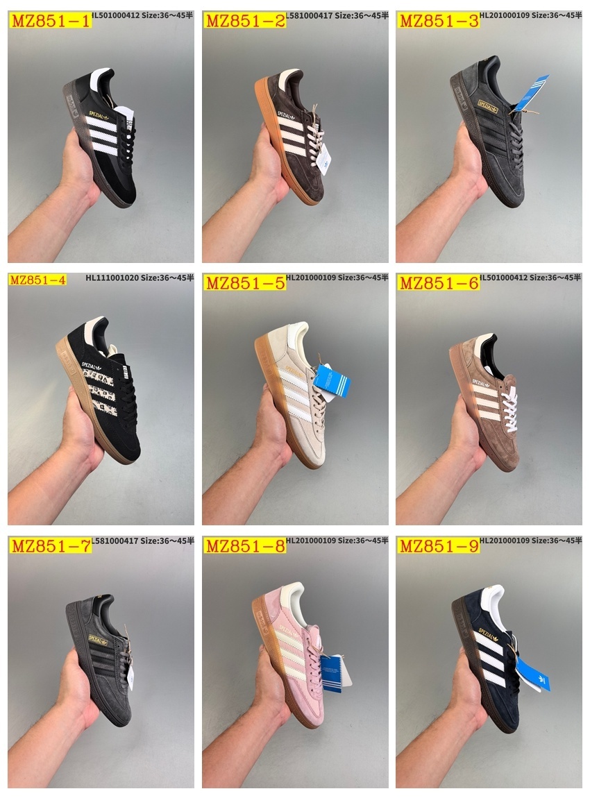 42$ Adidas HANDBALL SPEZIAL half size 36-45 322010 MZ851 gallery