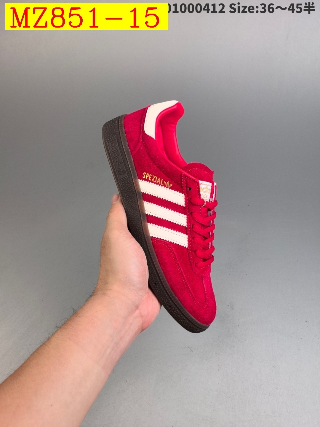 42$ Adidas HANDBALL SPEZIAL half size 36-45 322010 MZ851 gallery