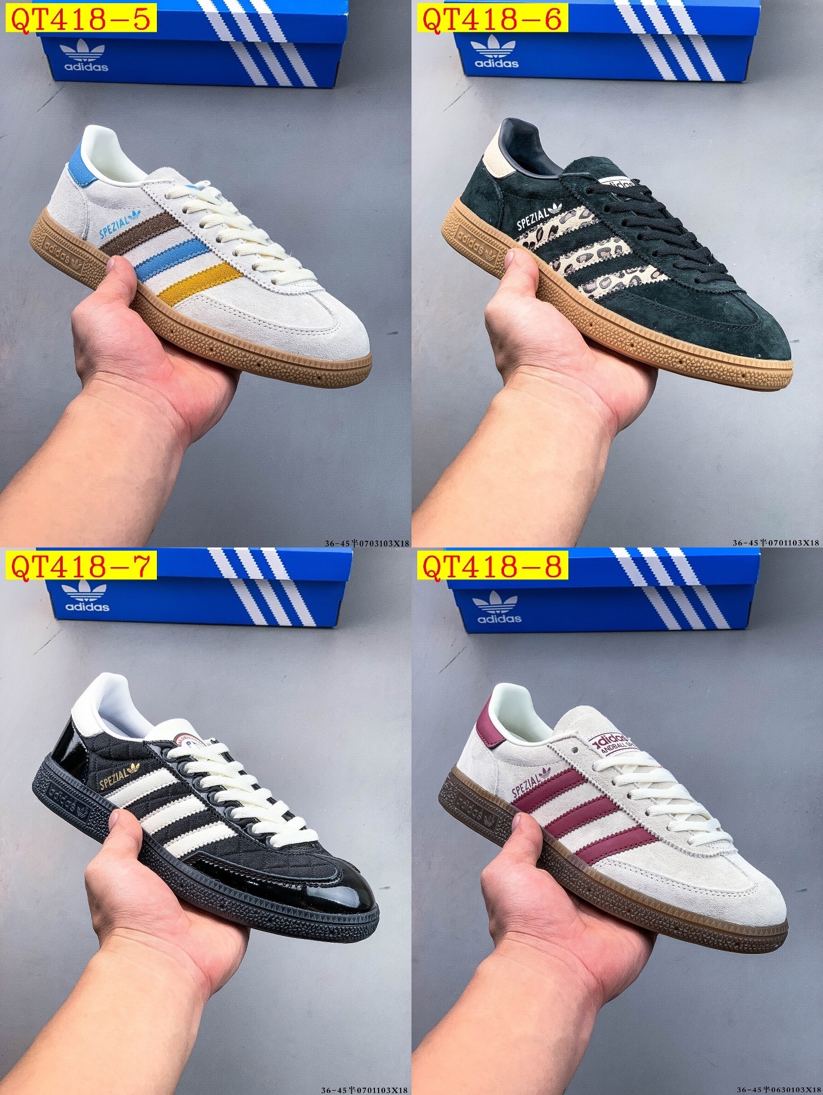42$ Adidas HANDBALL SPEZIAL size 36-45 half 816850 QT418 gallery