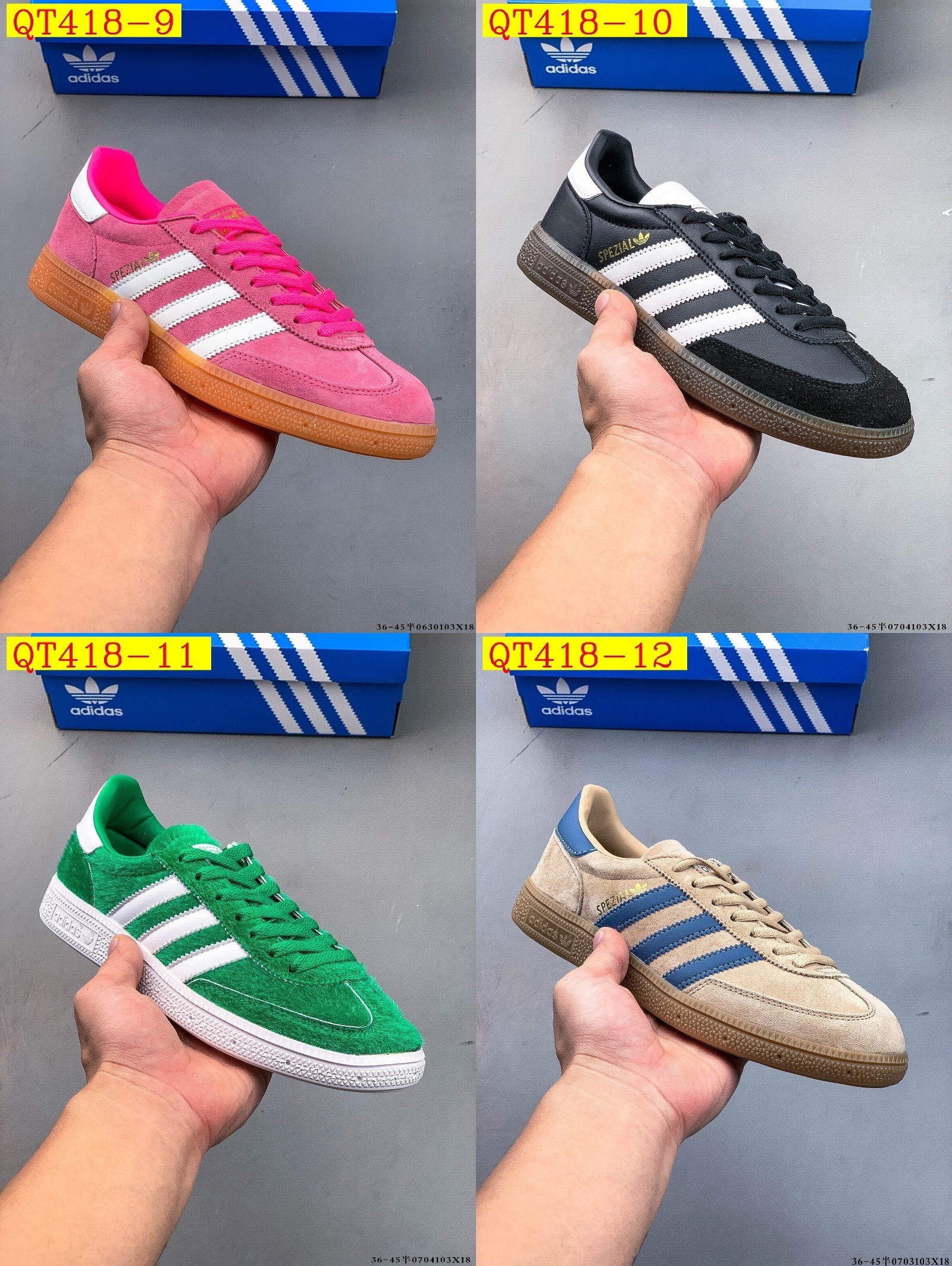 42$ Adidas HANDBALL SPEZIAL size 36-45 half 816850 QT418 gallery