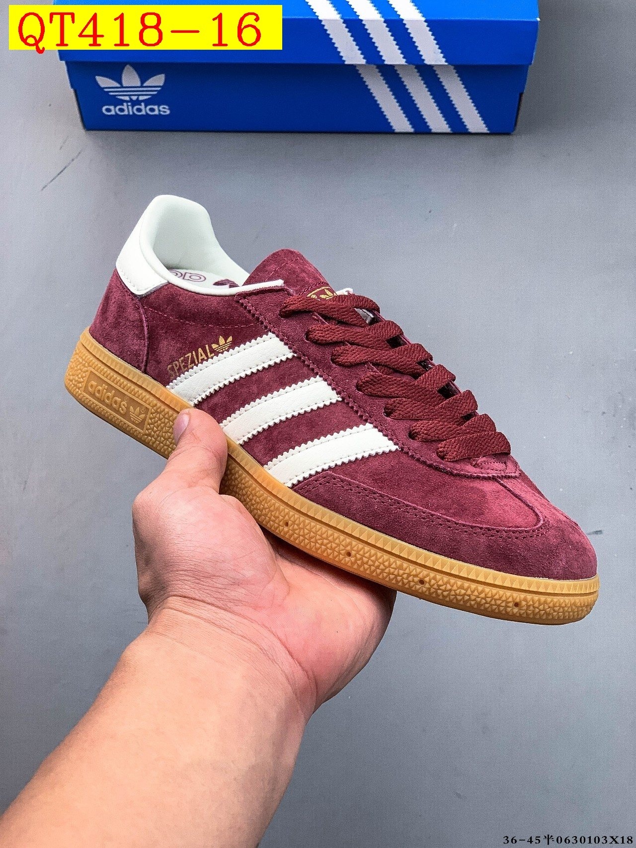 42$ Adidas HANDBALL SPEZIAL size 36-45 half 816850 QT418 gallery