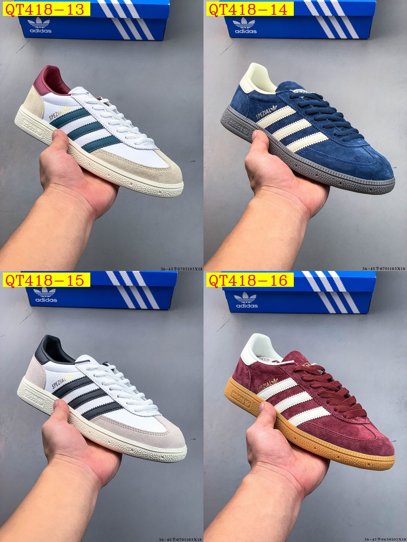 42$ Adidas HANDBALL SPEZIAL size 36-45 half 816850 QT418 gallery