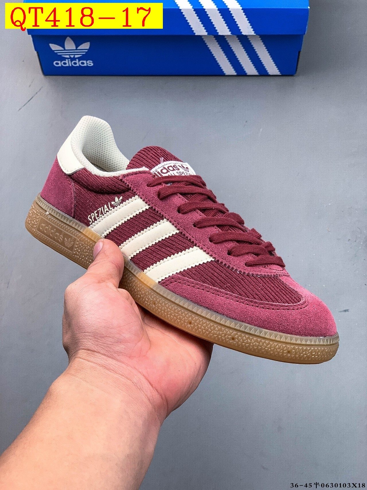 42$ Adidas HANDBALL SPEZIAL size 36-45 half 816850 QT418 gallery