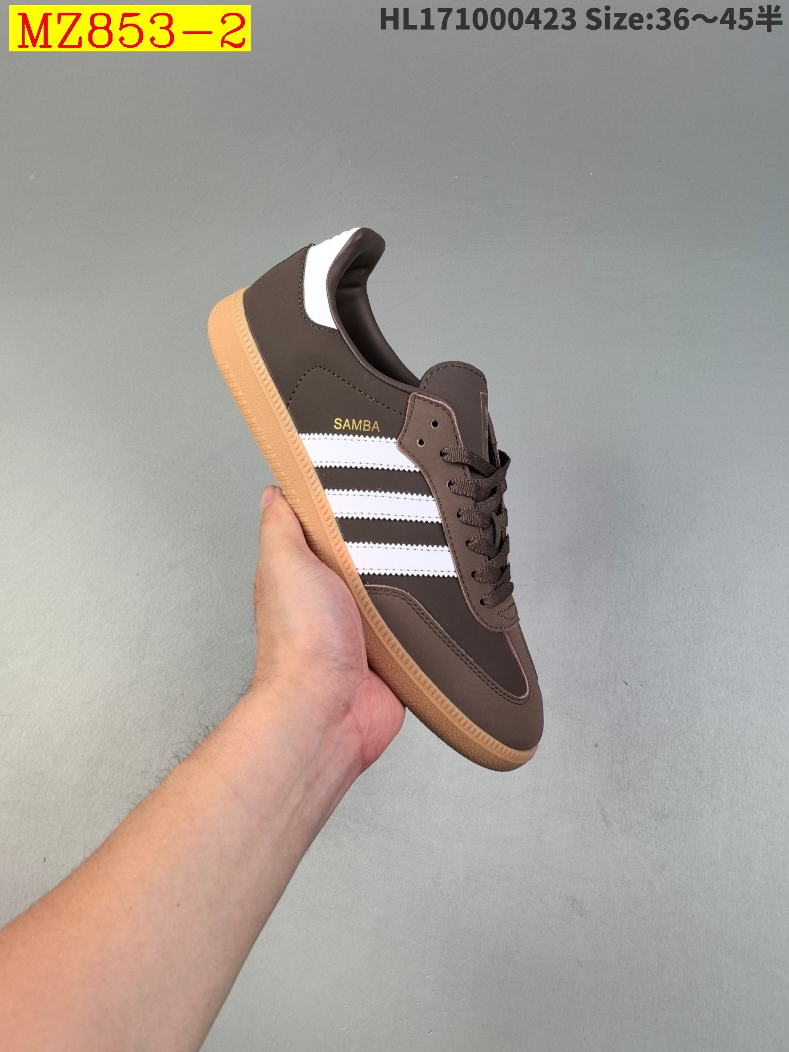 42$ Adidas Originals Samba OG half size 36-45 425010 MZ853 gallery