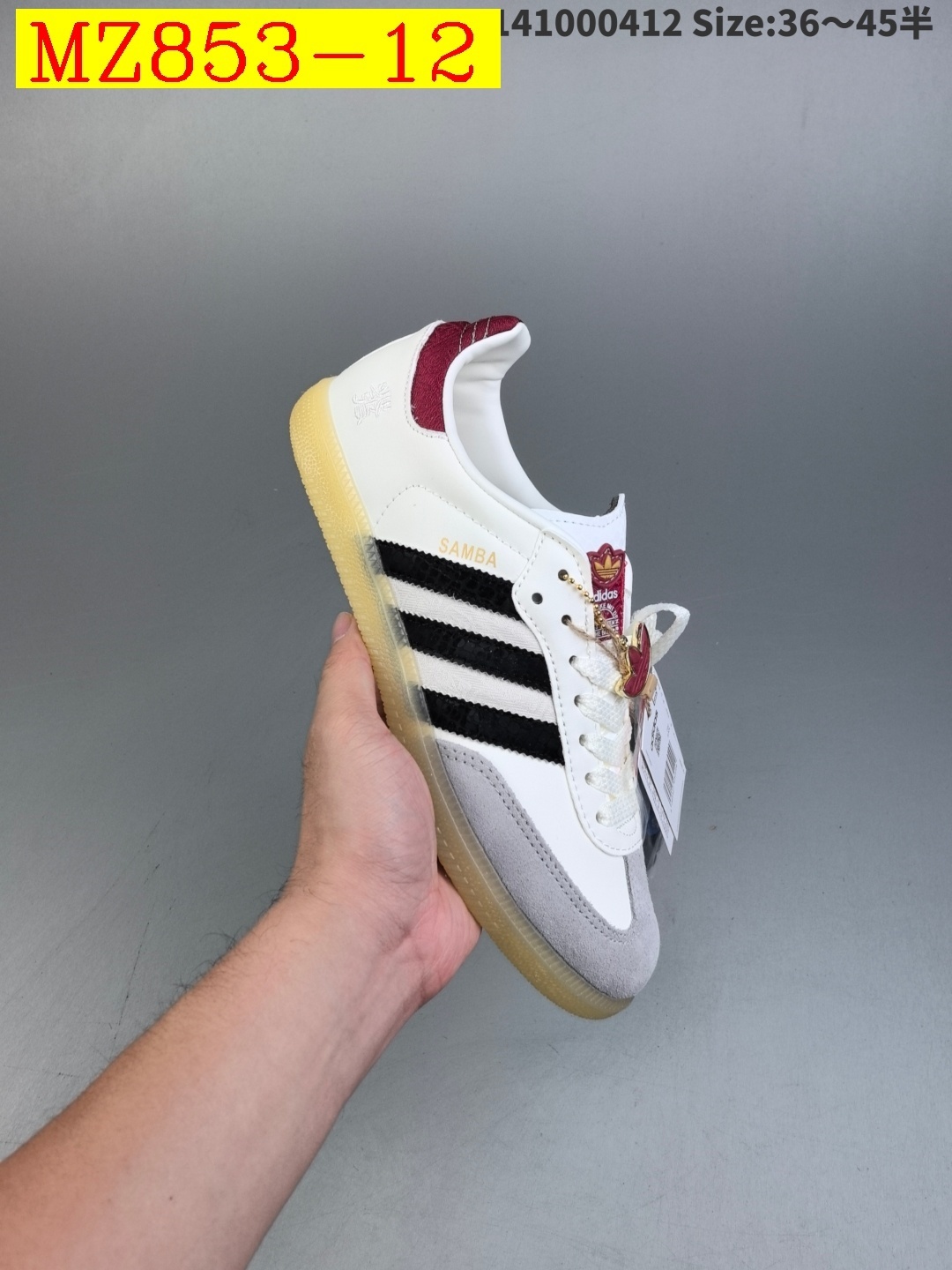 42$ Adidas Originals Samba OG half size 36-45 425010 MZ853 gallery
