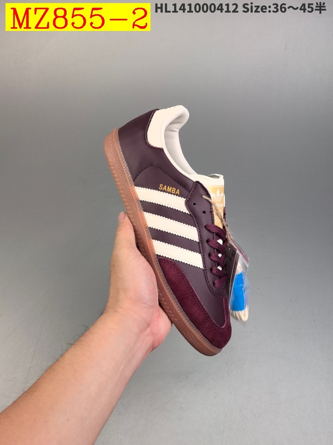42$ Adidas Originals Samba OG half size 36-45 525010 MZ855 gallery
