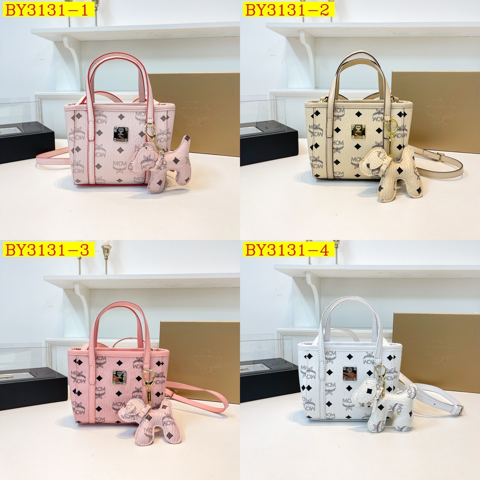 42$ MCM 2981 Tote bag size 21x15x9 cm 729130 BY3131 gallery