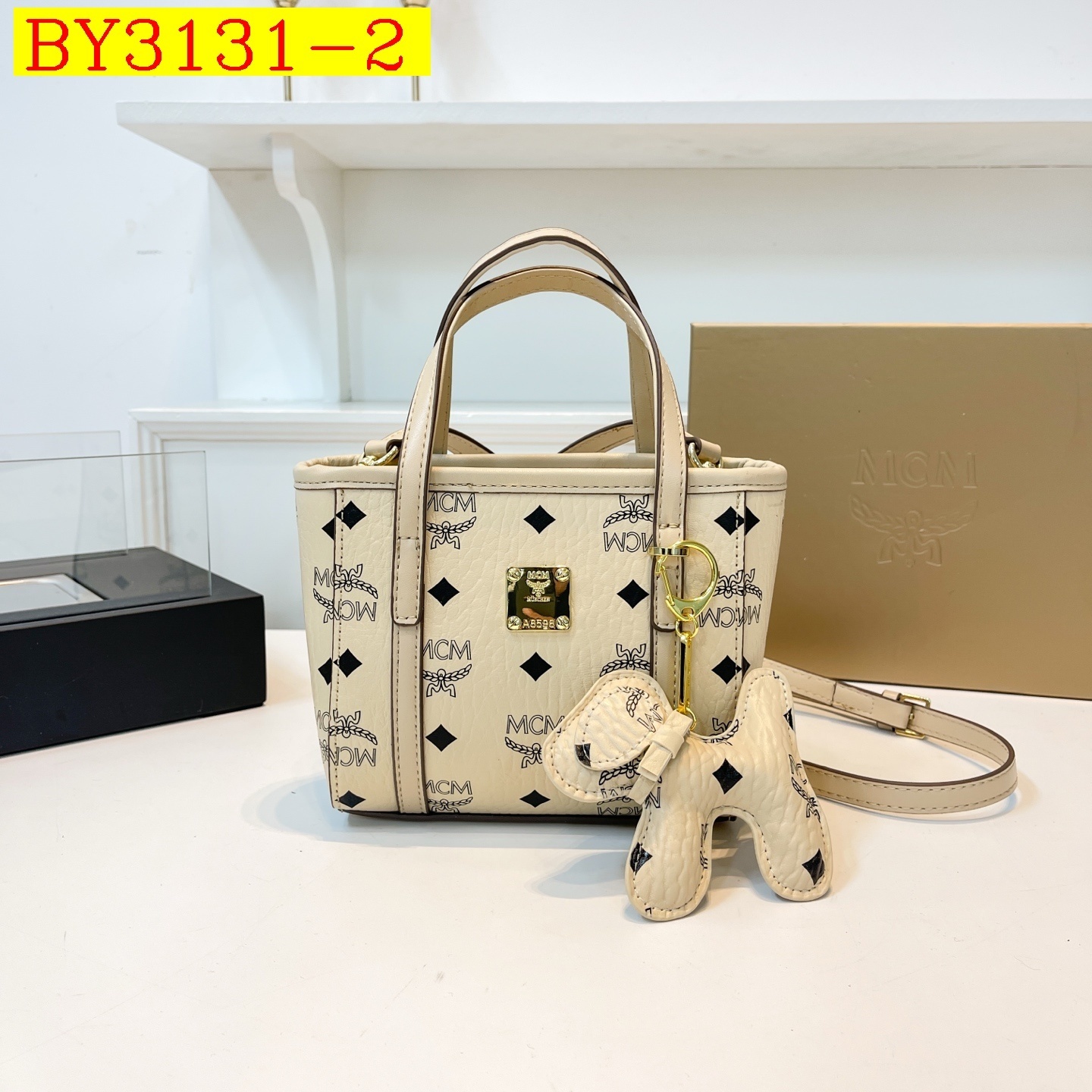 42$ MCM 2981 Tote bag size 21x15x9 cm 729130 BY3131 gallery