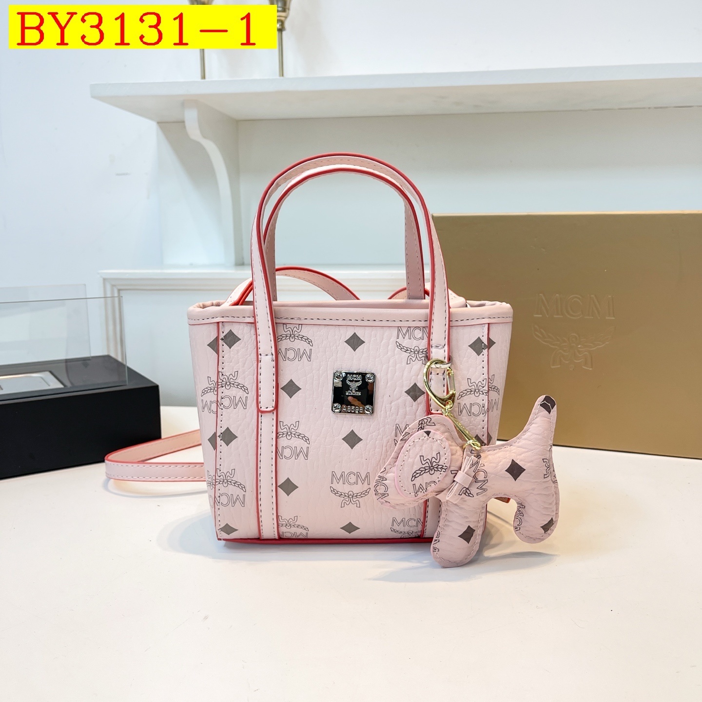 42$ MCM 2981 Tote bag size 21x15x9 cm 729130 BY3131 gallery