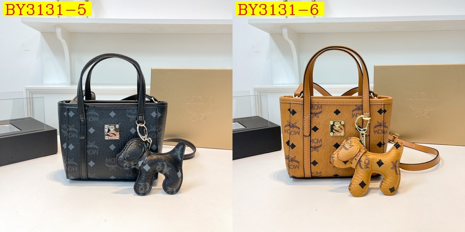 42$ MCM 2981 Tote bag size 21x15x9 cm 729130 BY3131 gallery