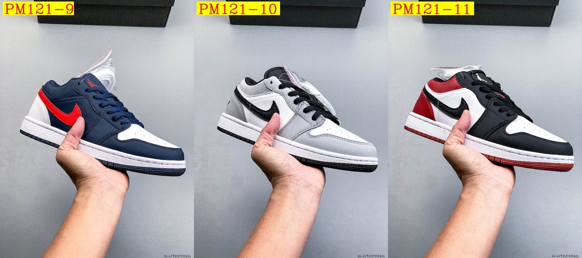 42$ NIKE AIR JORDAN LOW 1 Size 36-45 317610 PM121 gallery