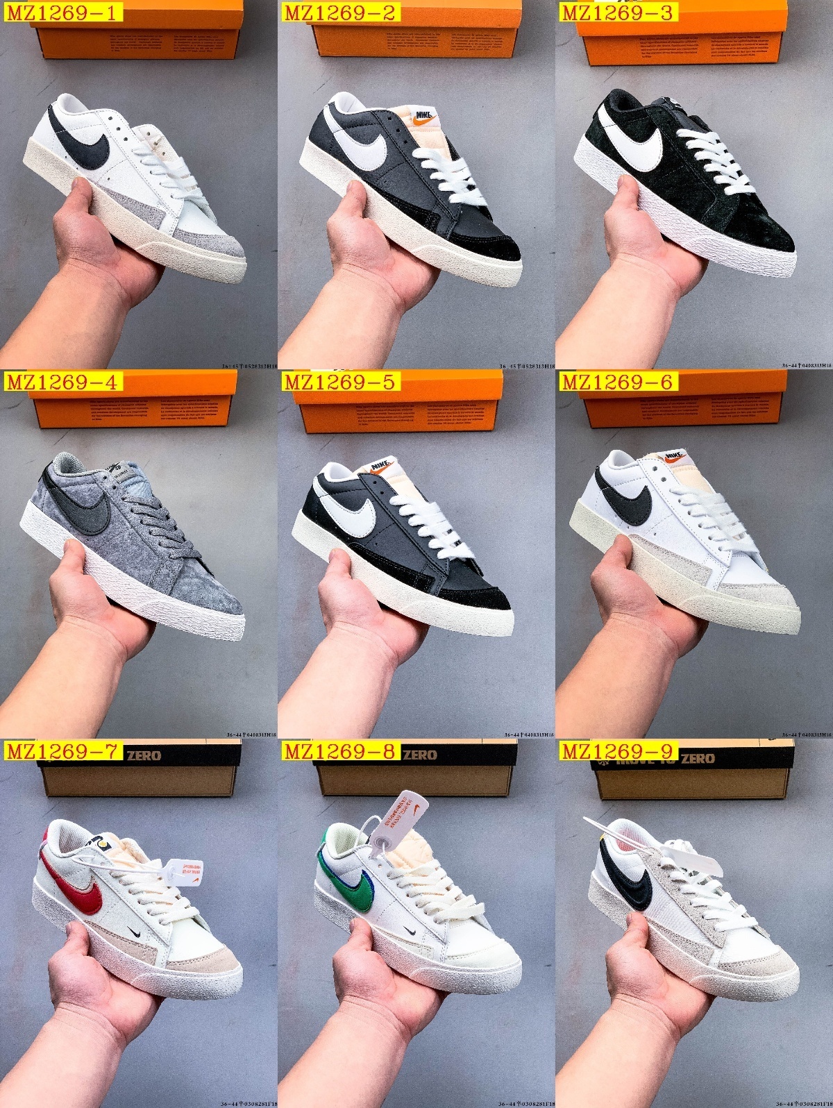 42$ NIKE SB ZOOM BLAZER LOW size 36-45 713880 MZ1269 gallery