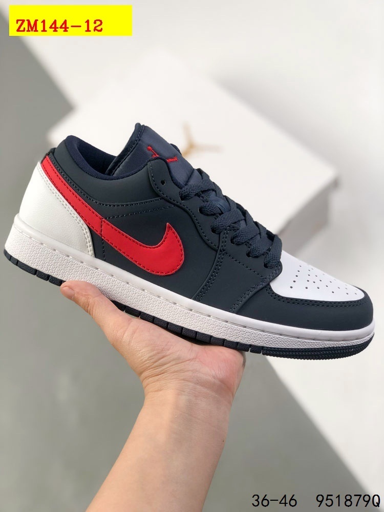 42$ Nike Air Jordan 1 Low AJ1 WH size 35-45 713890 ZM144 gallery