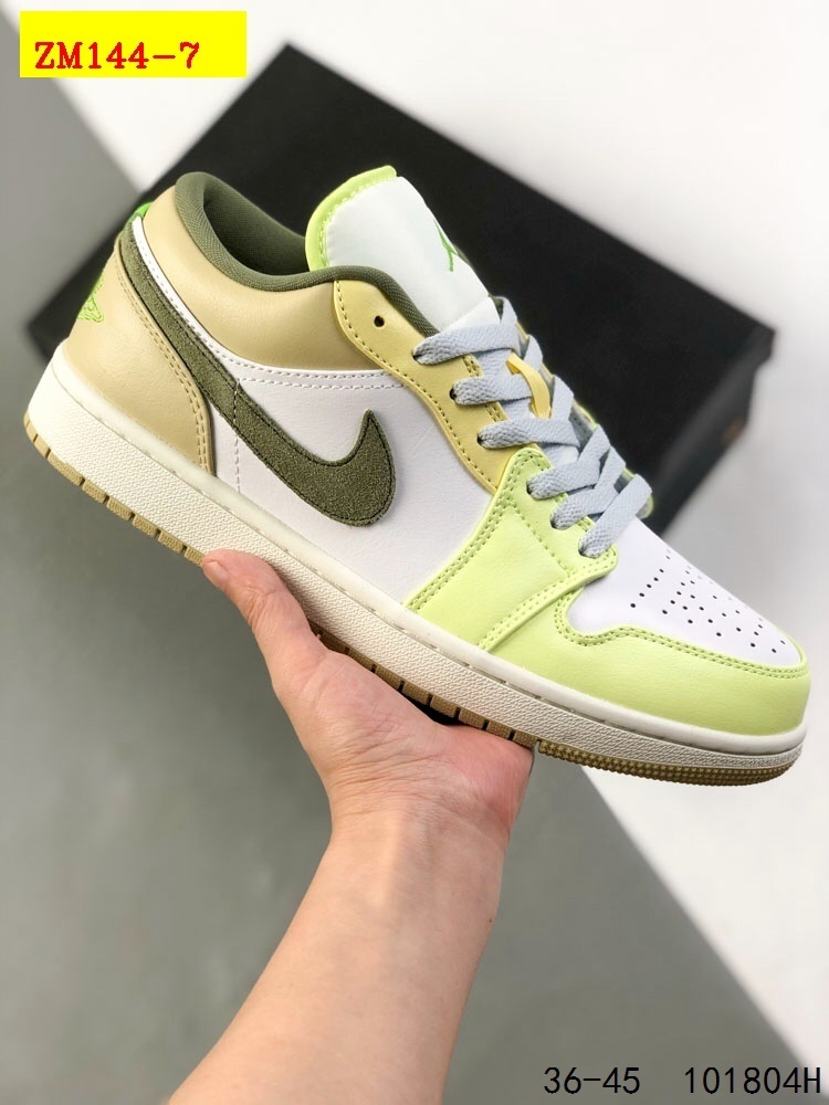 42$ Nike Air Jordan 1 Low AJ1 WH size 35-45 713890 ZM144 gallery