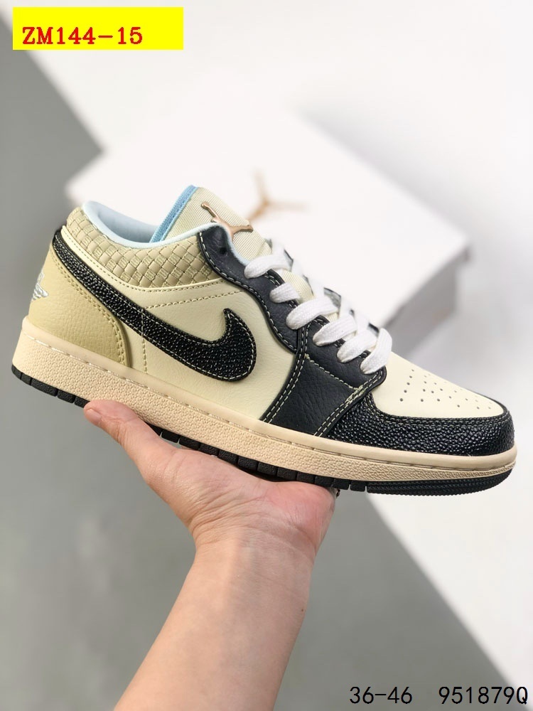 42$ Nike Air Jordan 1 Low AJ1 WH size 35-45 713890 ZM144 gallery