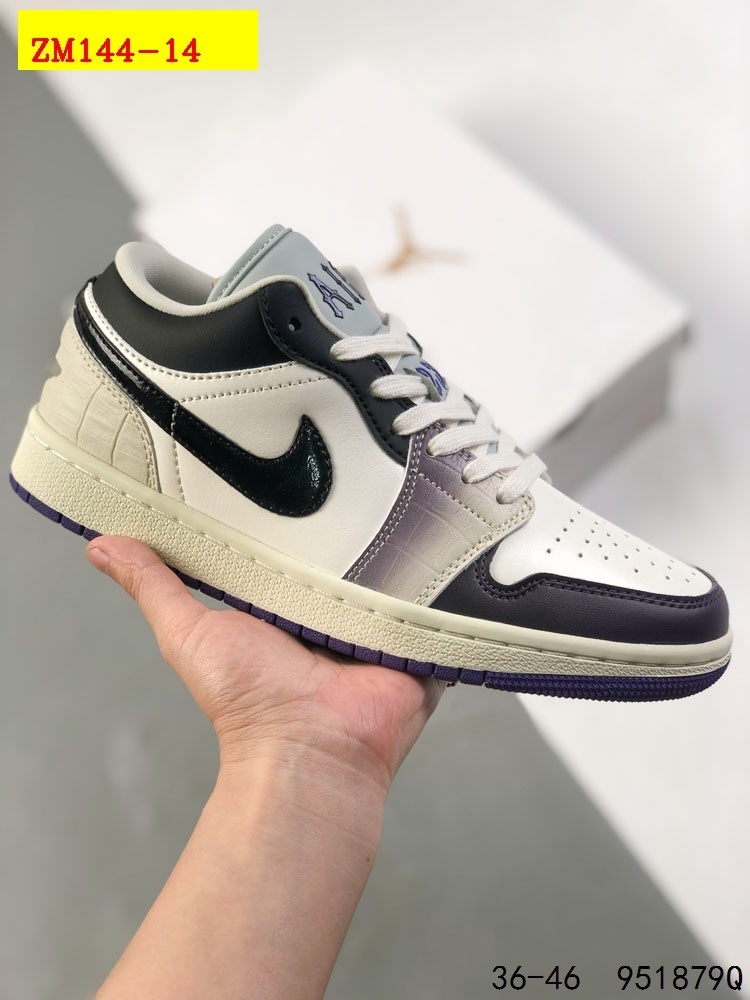 42$ Nike Air Jordan 1 Low AJ1 WH size 35-45 713890 ZM144 gallery