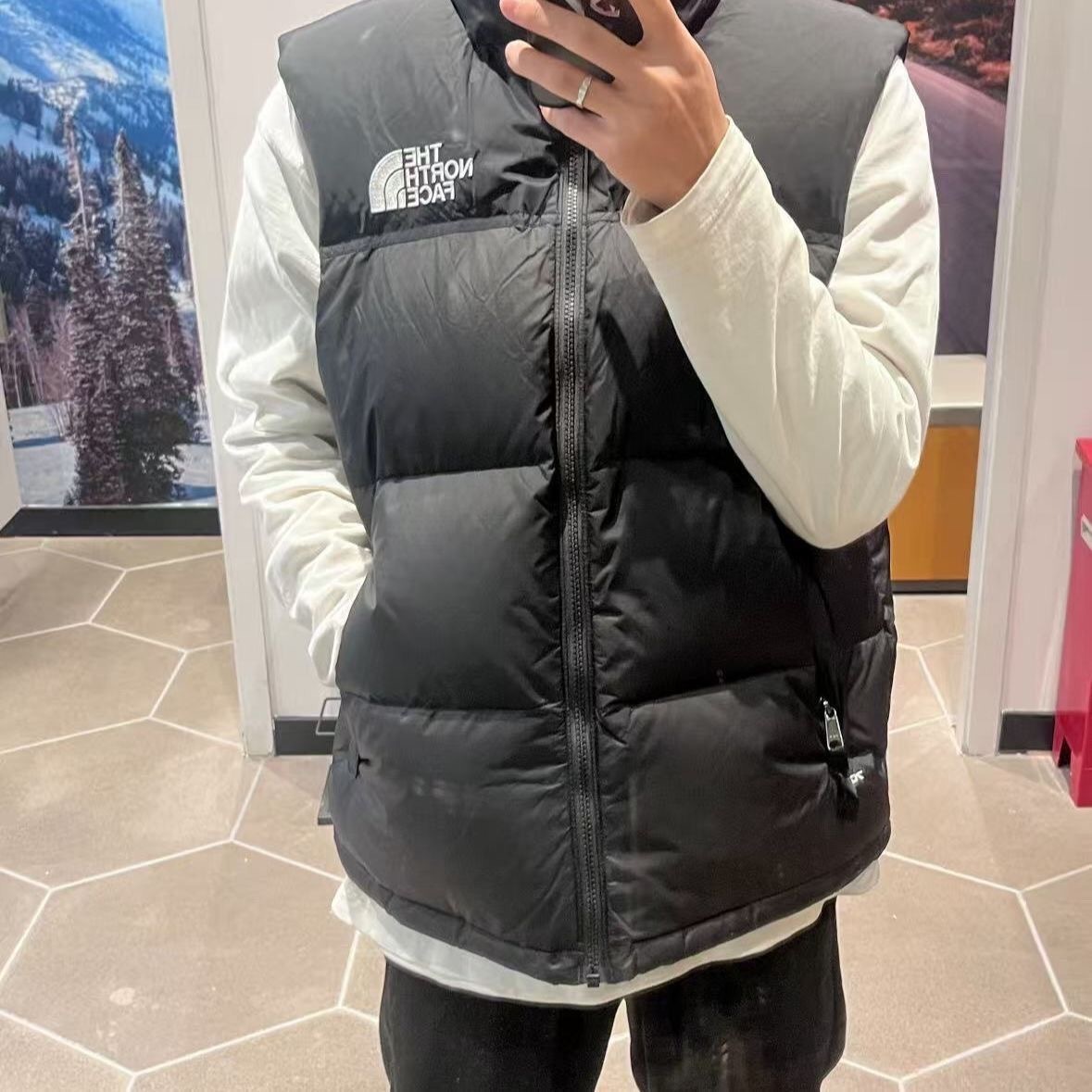 42$ The North Face Cotton Vest Size M-2XL 813420 SY472 gallery