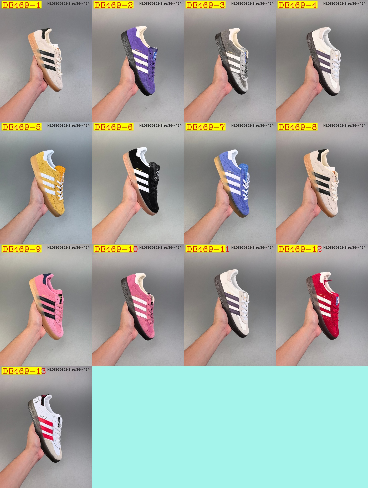 42$ dh Adidas originals Gazelle Indoor Half size 36-45 61592024922 DB469 gallery