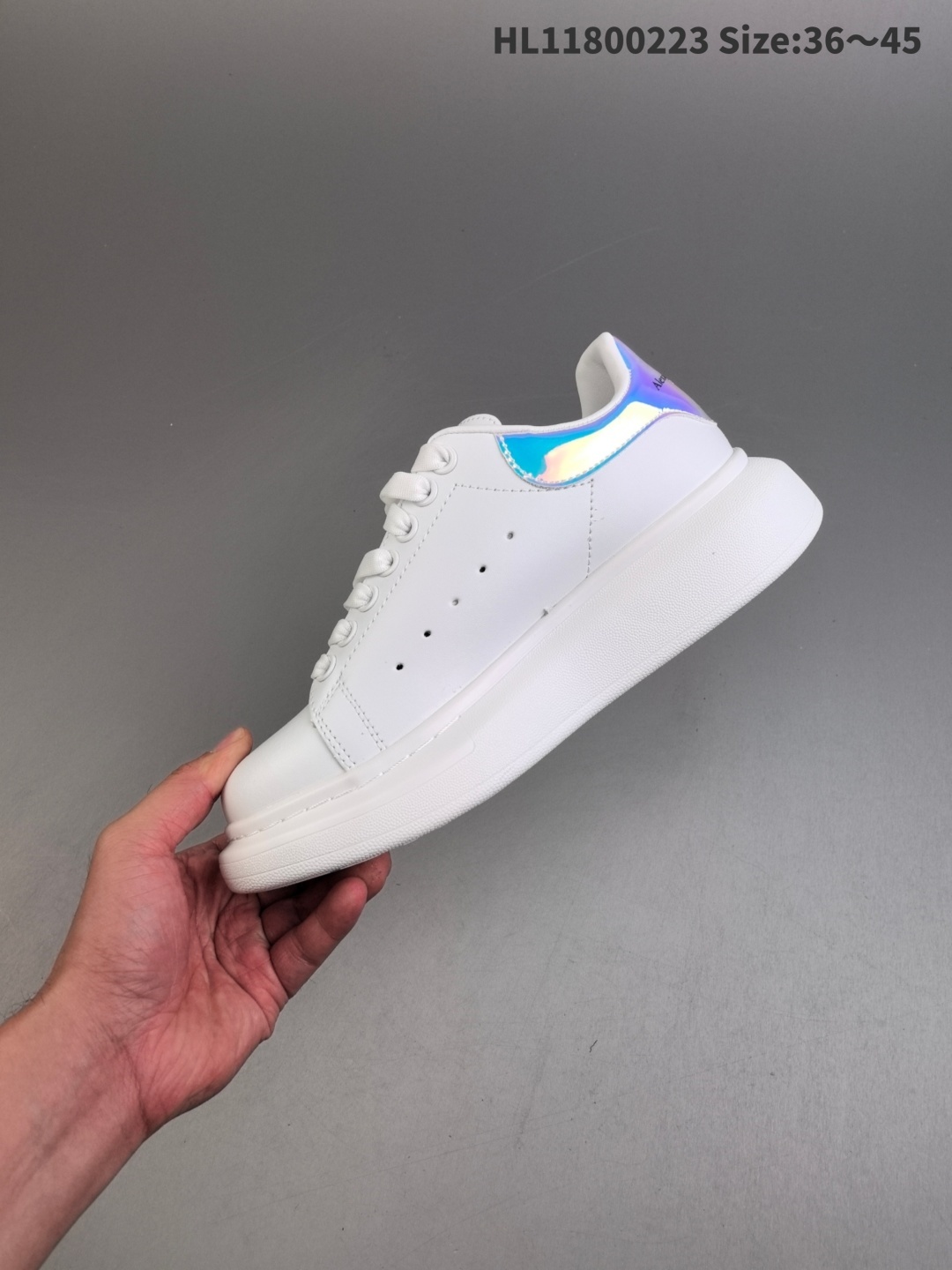 42$ dh Alexander McQueen Sole Leather Sneakers size 36-45 71465024924 DB454 gallery