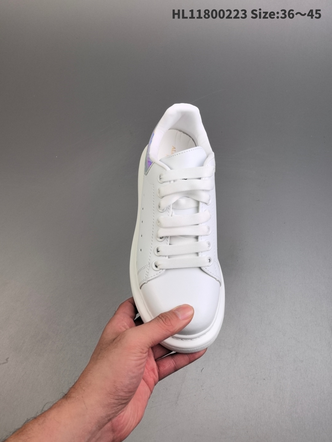 42$ dh Alexander McQueen Sole Leather Sneakers size 36-45 71465024924 DB454 gallery