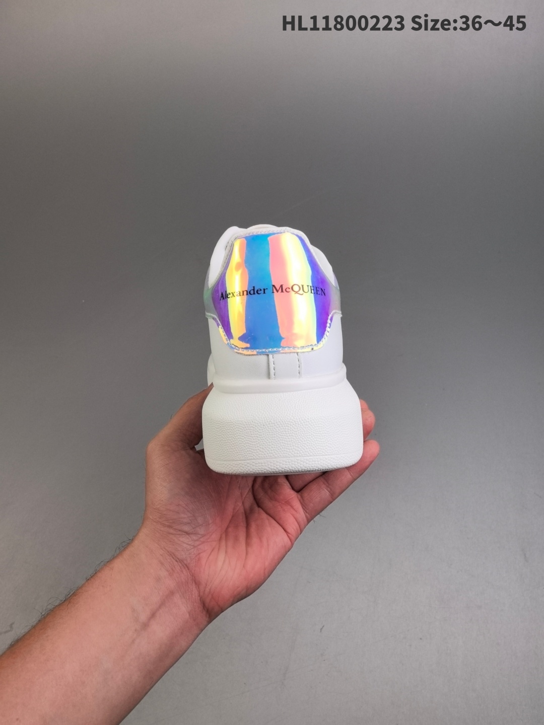 42$ dh Alexander McQueen Sole Leather Sneakers size 36-45 71465024924 DB454 gallery