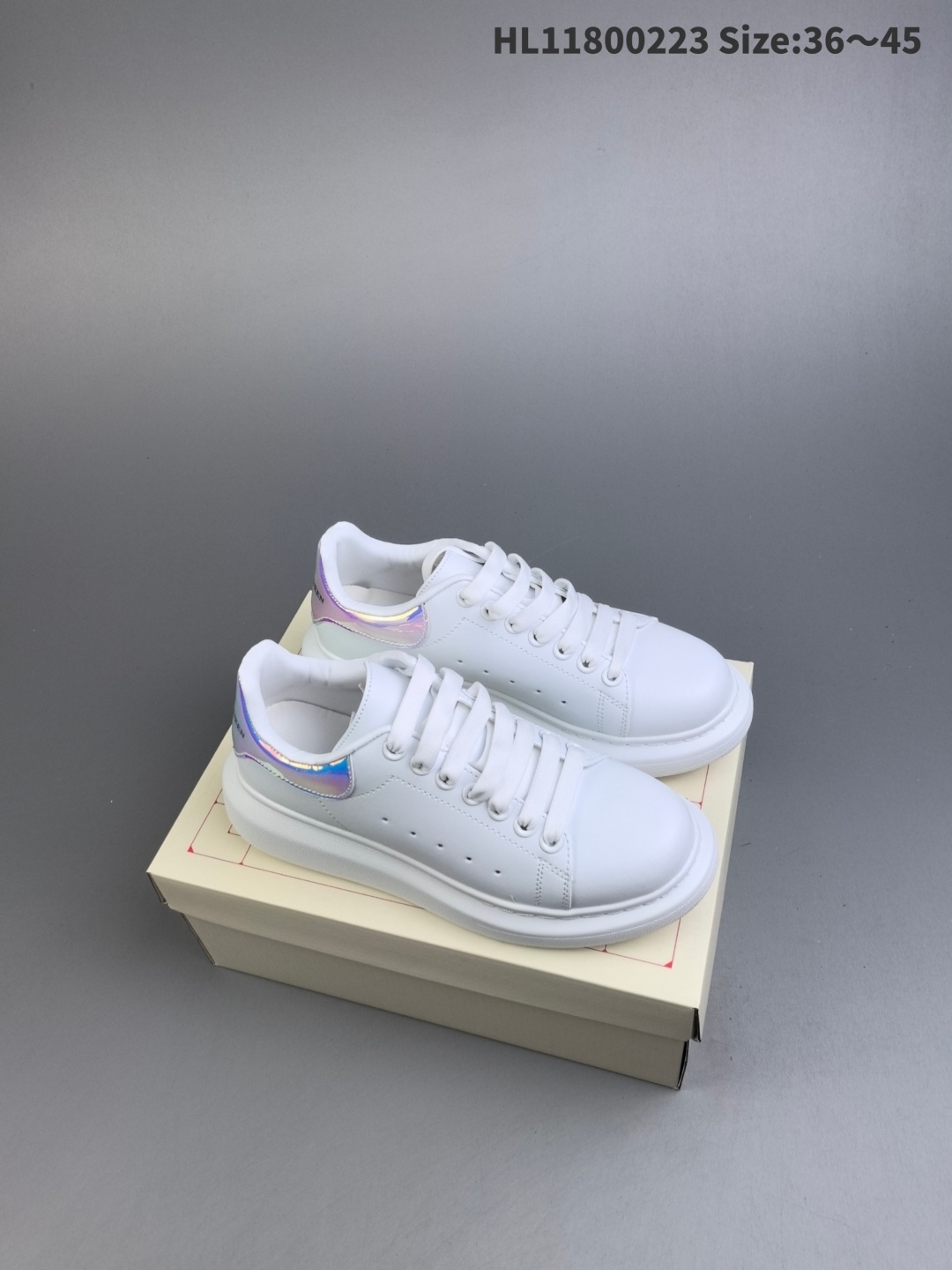 42$ dh Alexander McQueen Sole Leather Sneakers size 36-45 71465024924 DB454 gallery