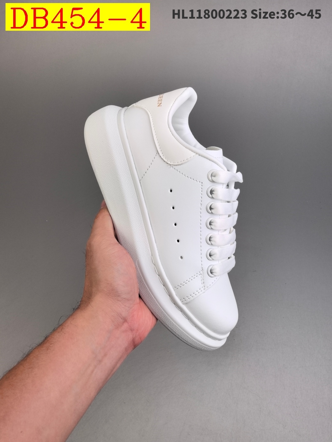 42$ dh Alexander McQueen Sole Leather Sneakers size 36-45 71465024924 DB454 gallery