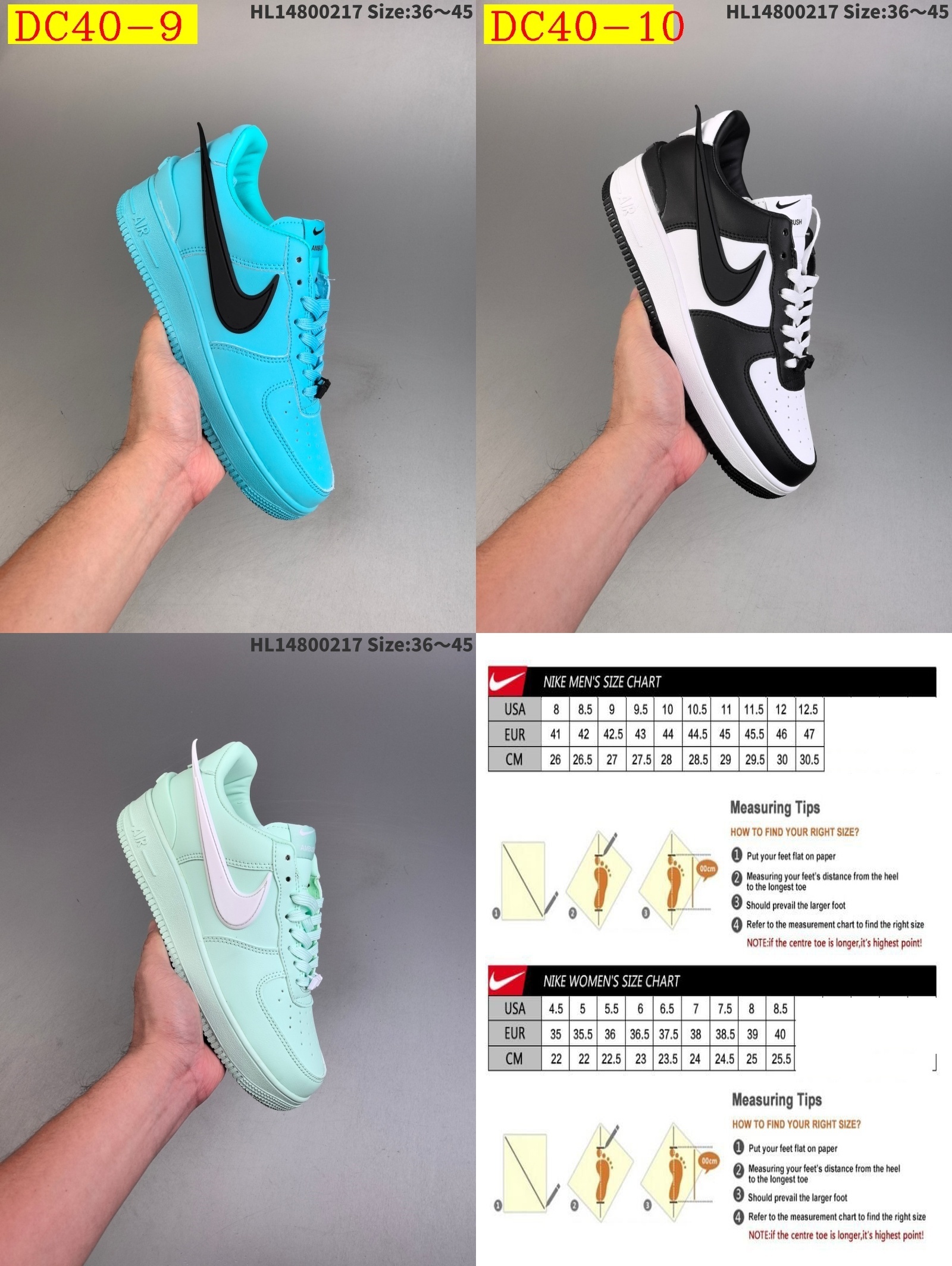 42$ dh Ambush x Nk Air Force 1 07 Low SP Half size 36-45 31562024926 DC40 gallery