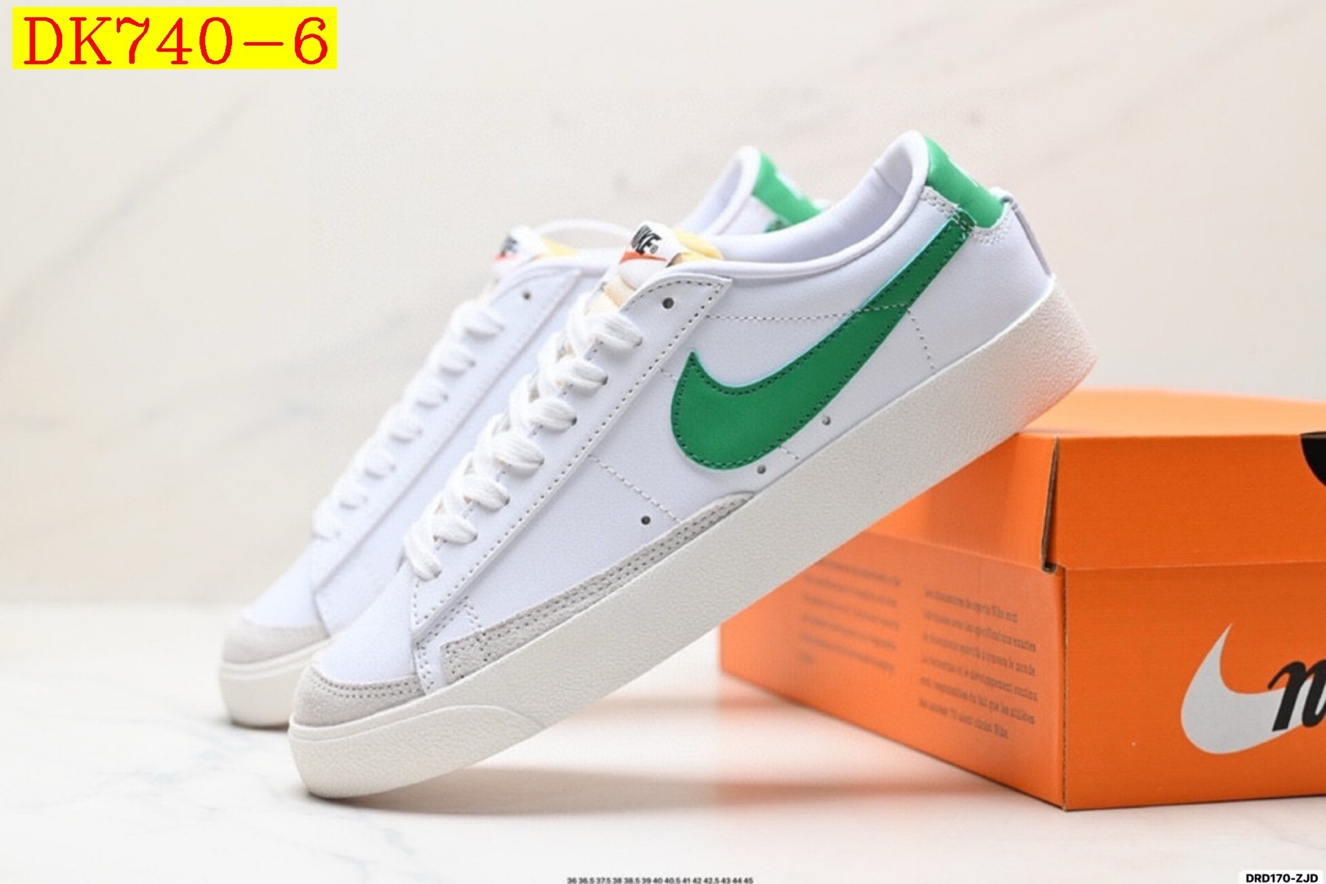 42$ dh NIke Blazer Mid 77 Half size 36-45 71485024927 DK740 gallery