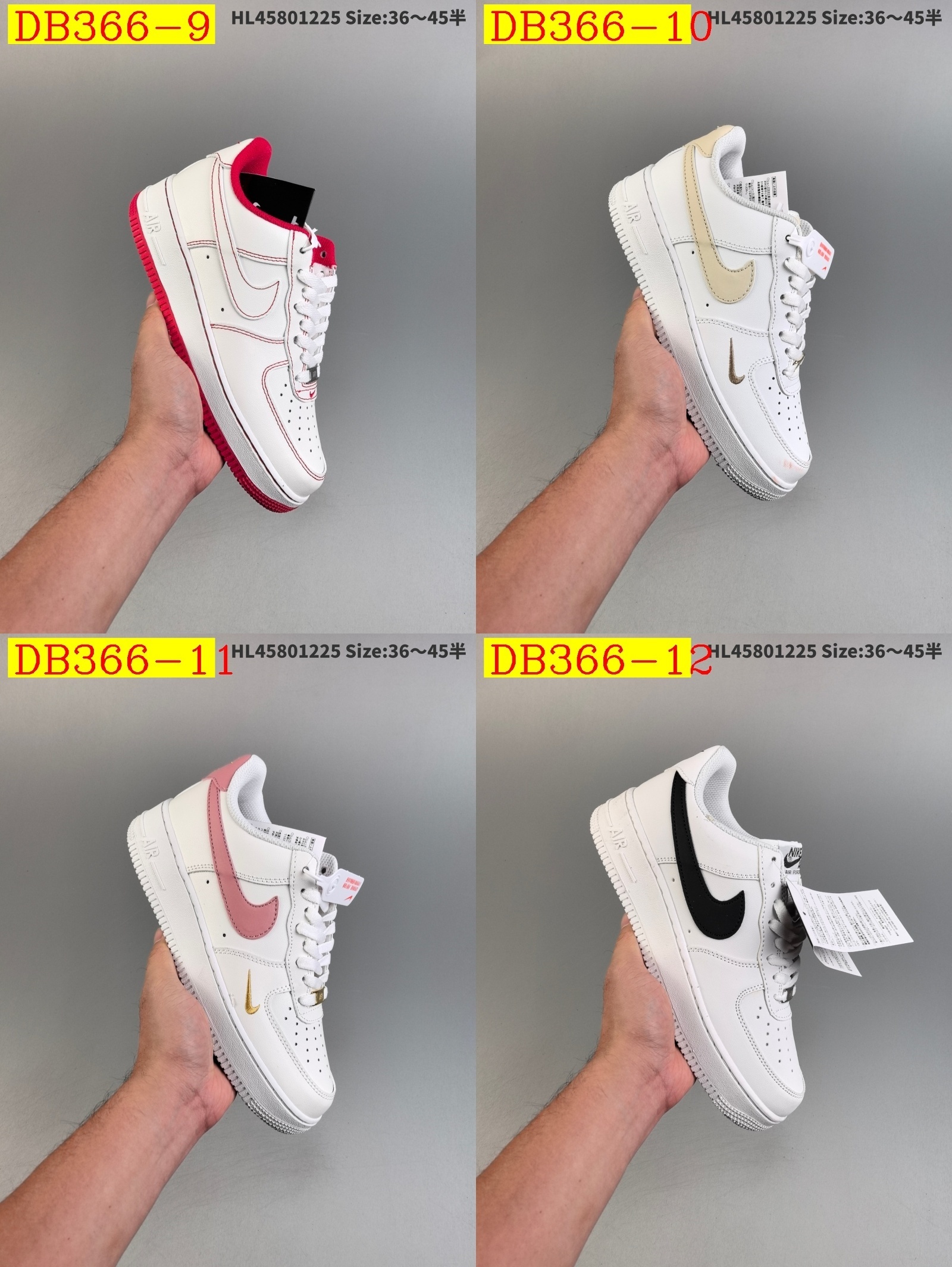 42$ dh Nike AIR FORCE 1 07 Half size 36-45 41562024922 DB366 gallery