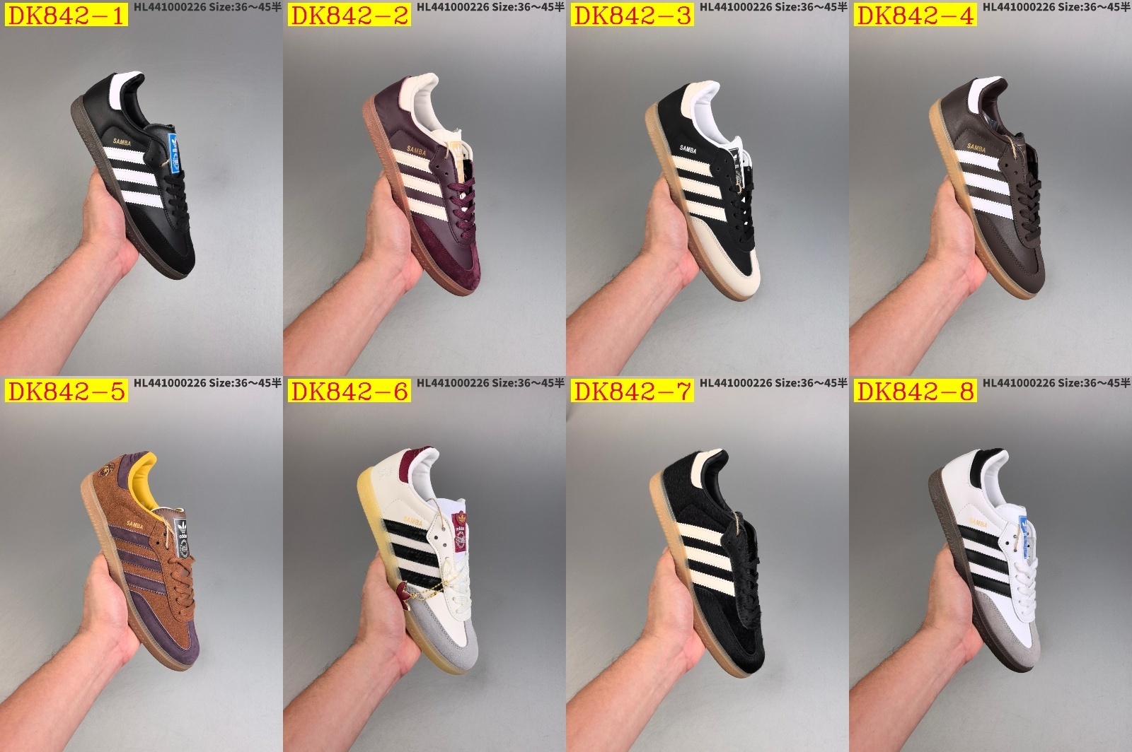 42$ dh adadis Original SambaO Classic Half size 36-45 62504024926 DK842 gallery