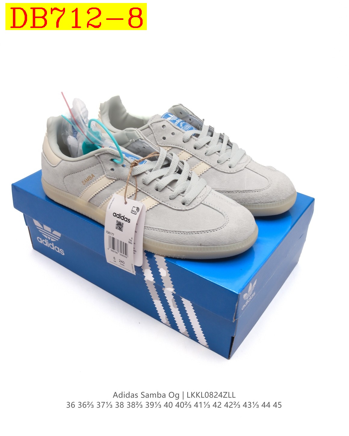 new_dh ADIDAS ORIGINALS SAMBA OG SHOES size 36 45 32605024705 DB712 gallery