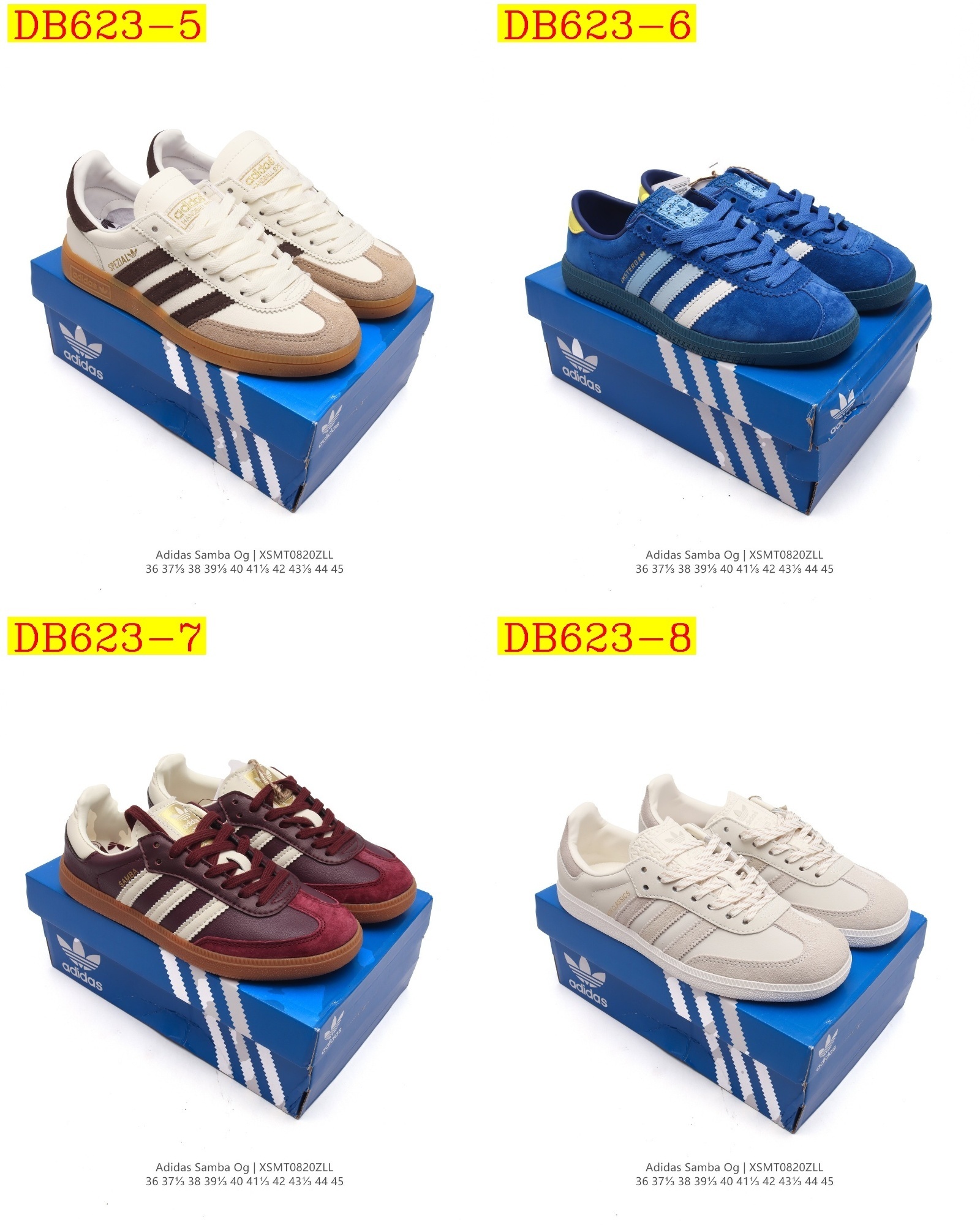 42$ new_dh ADIDAS ORIGINALS SAMBA OG SHOES size 36-45 42106024703 DB623 gallery