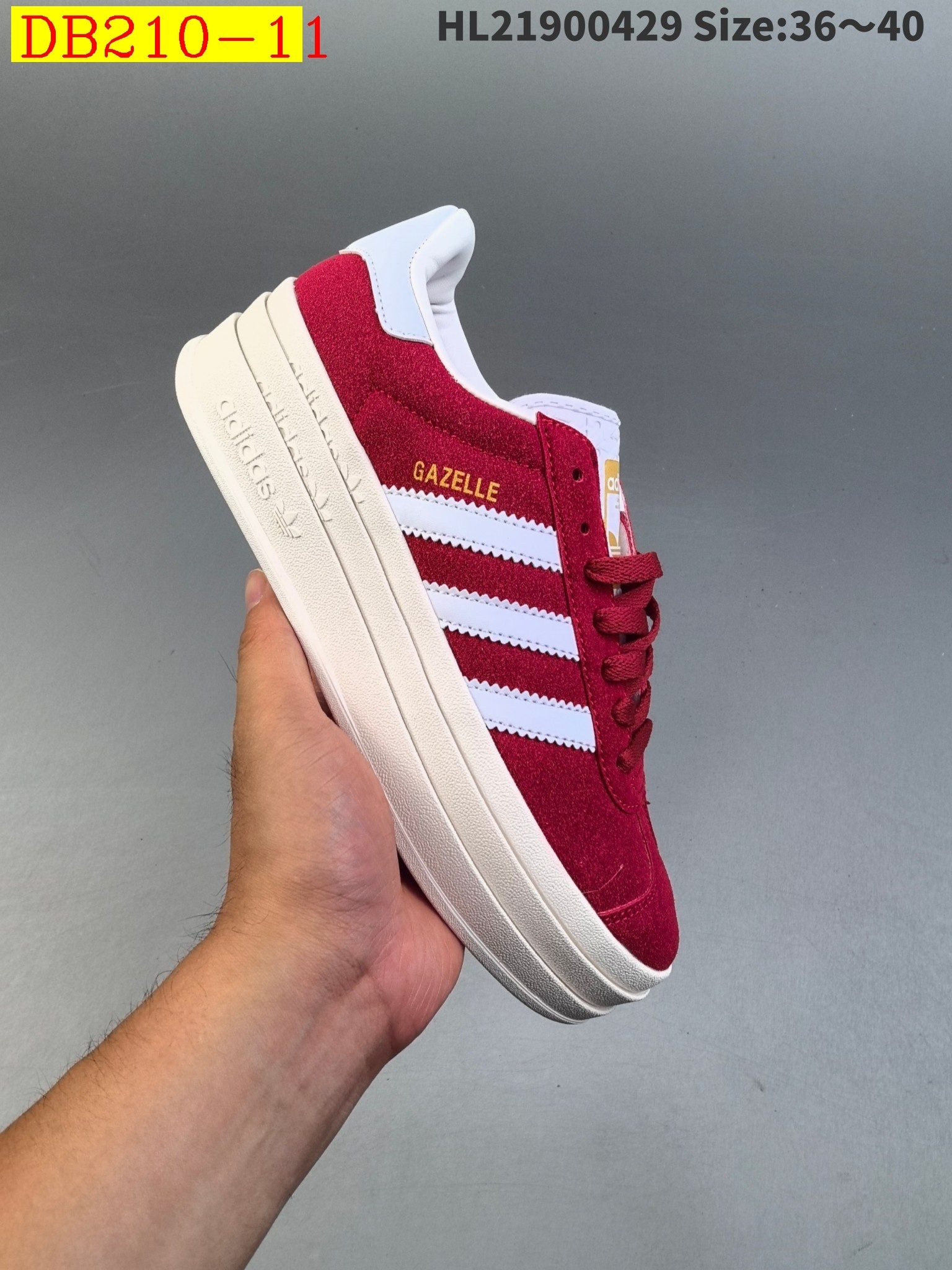 42$ new_dh ADIDAS Originals Gazelle Bold SIZE 35-40 51281024708 DB210 gallery