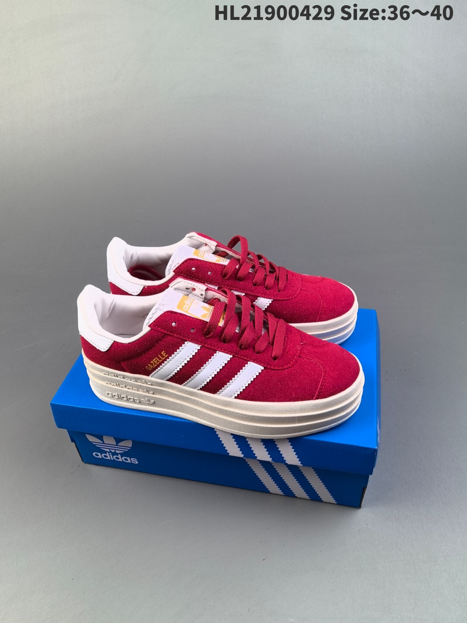 42$ new_dh ADIDAS Originals Gazelle Bold SIZE 35-40 51281024708 DB210 gallery