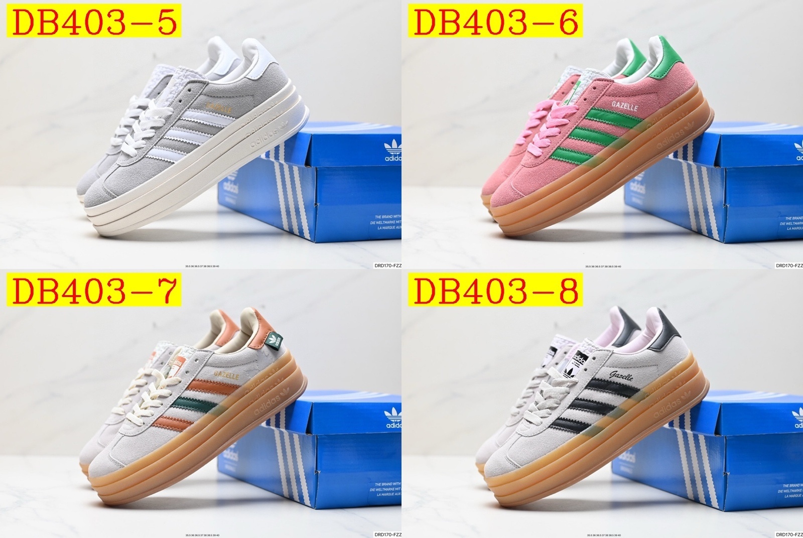 42$ new_dh Adidas Gazelle Bold w SIZE 35-40 51487024708 DB403 gallery